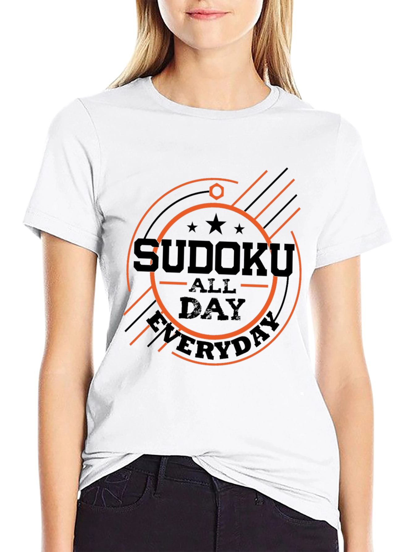 Sudoku All Day Everyday Graphic Tee