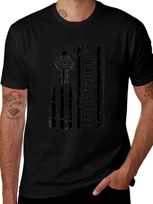 Air Traffic Controller Flag T-Shirt