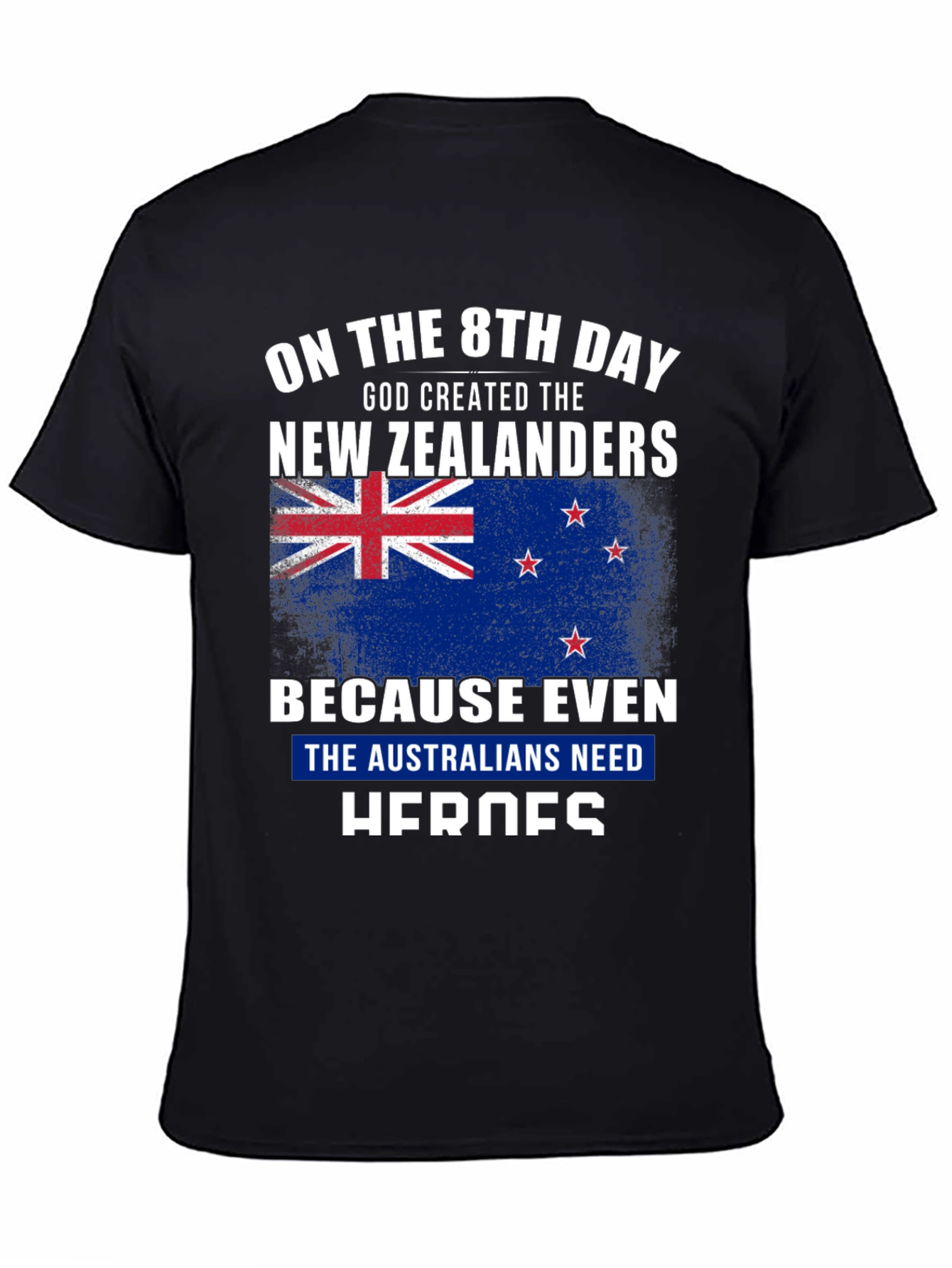 New Zealand Heroes Graphic Tee | Aussie Pride