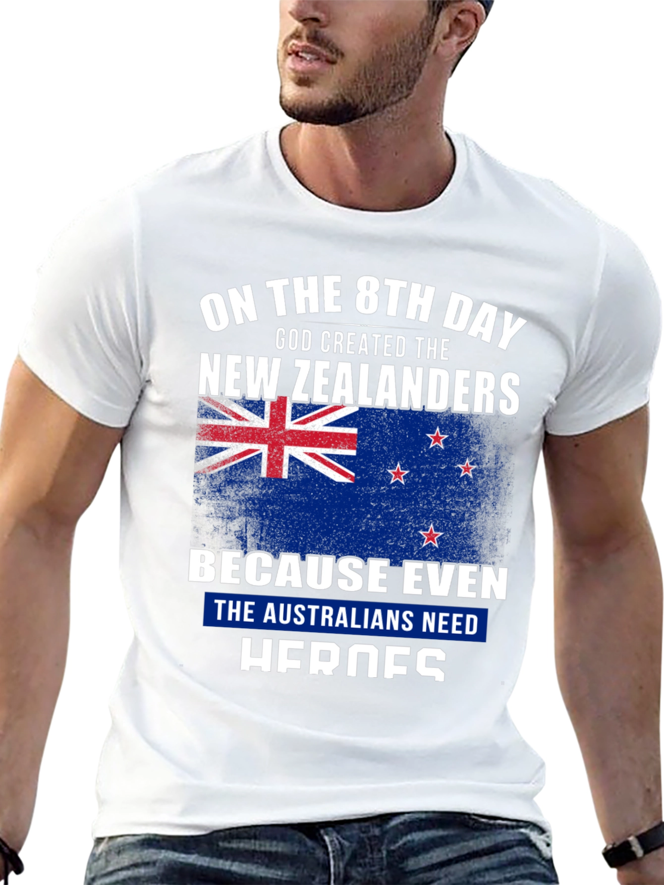 New Zealand Heroes Graphic Tee | Aussie Pride