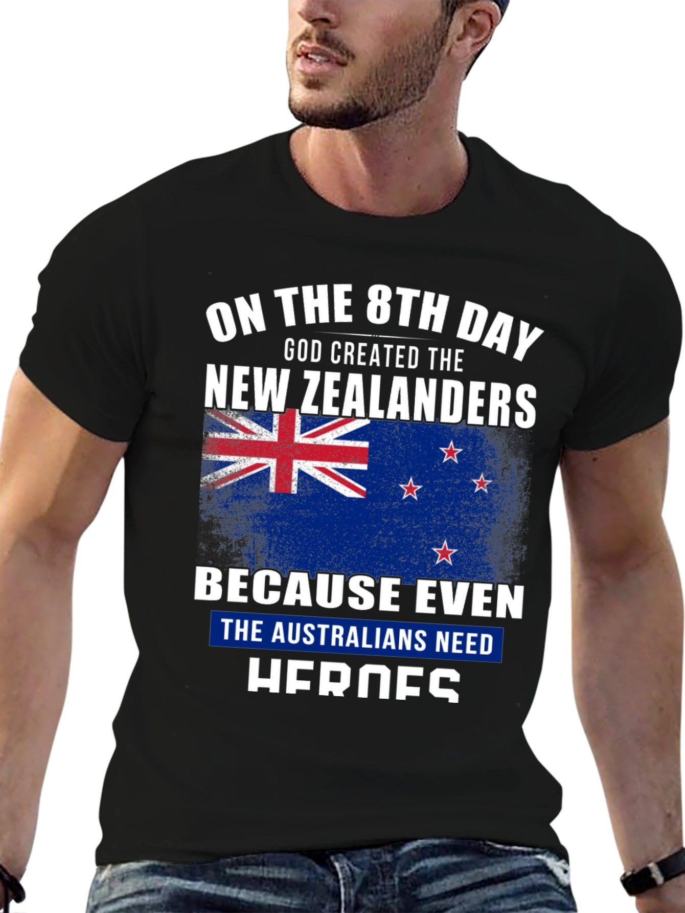 New Zealand Heroes Graphic Tee | Aussie Pride
