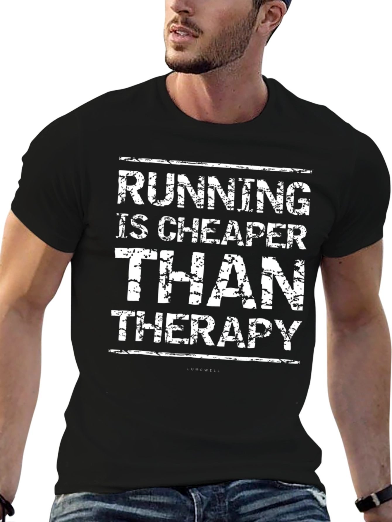 Running is Cheaper Than Therapy T-Shirt