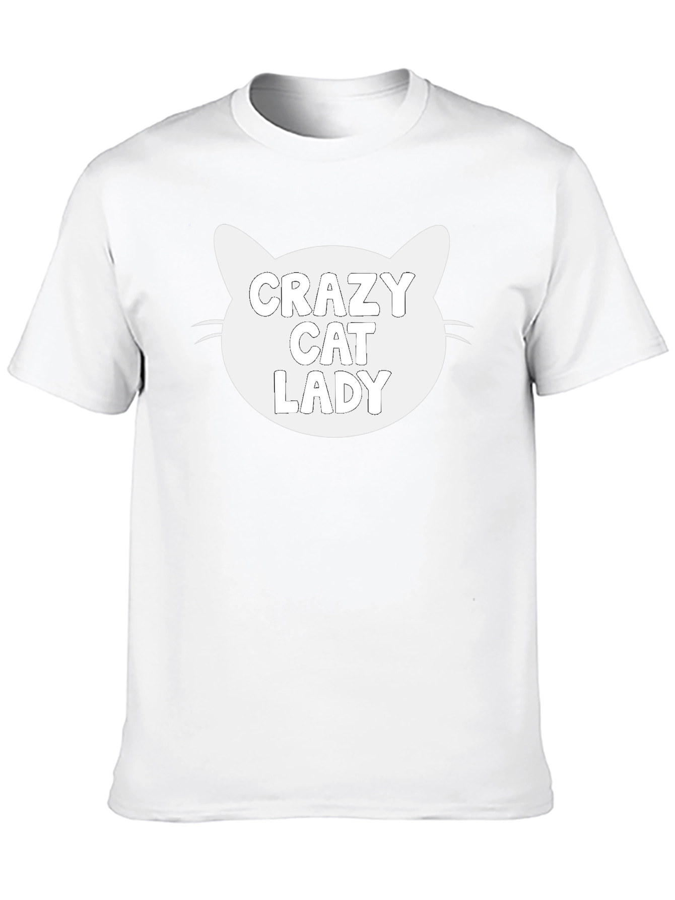 Crazy Cat Lady Black Graphic Tee - Unisex Fit