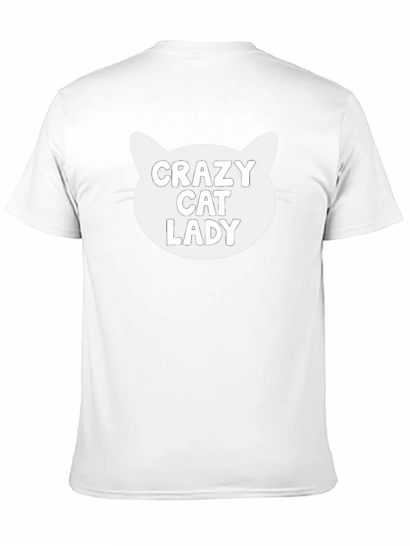 Crazy Cat Lady Black Graphic Tee - Unisex Fit