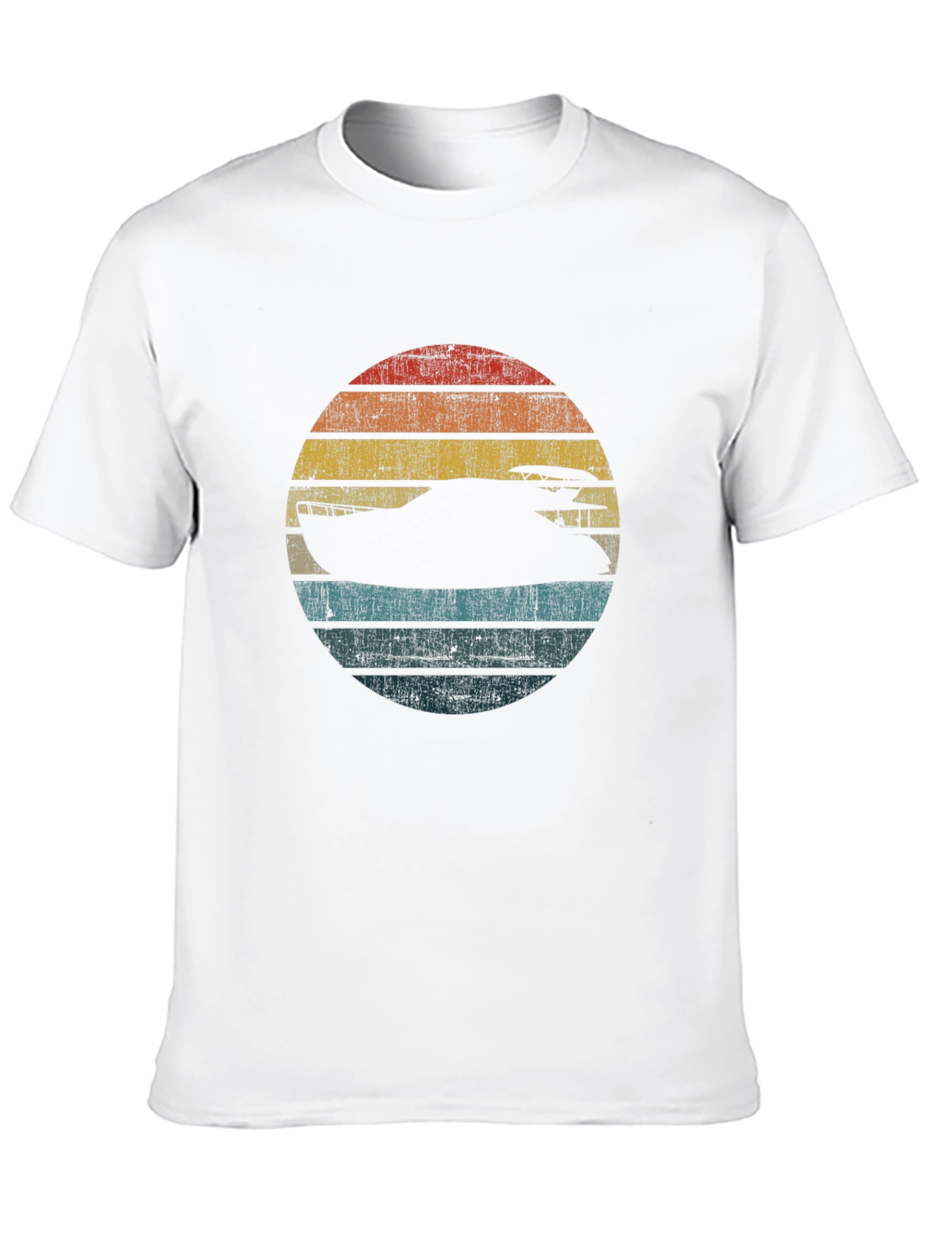 Retro Boat Silhouette Tee