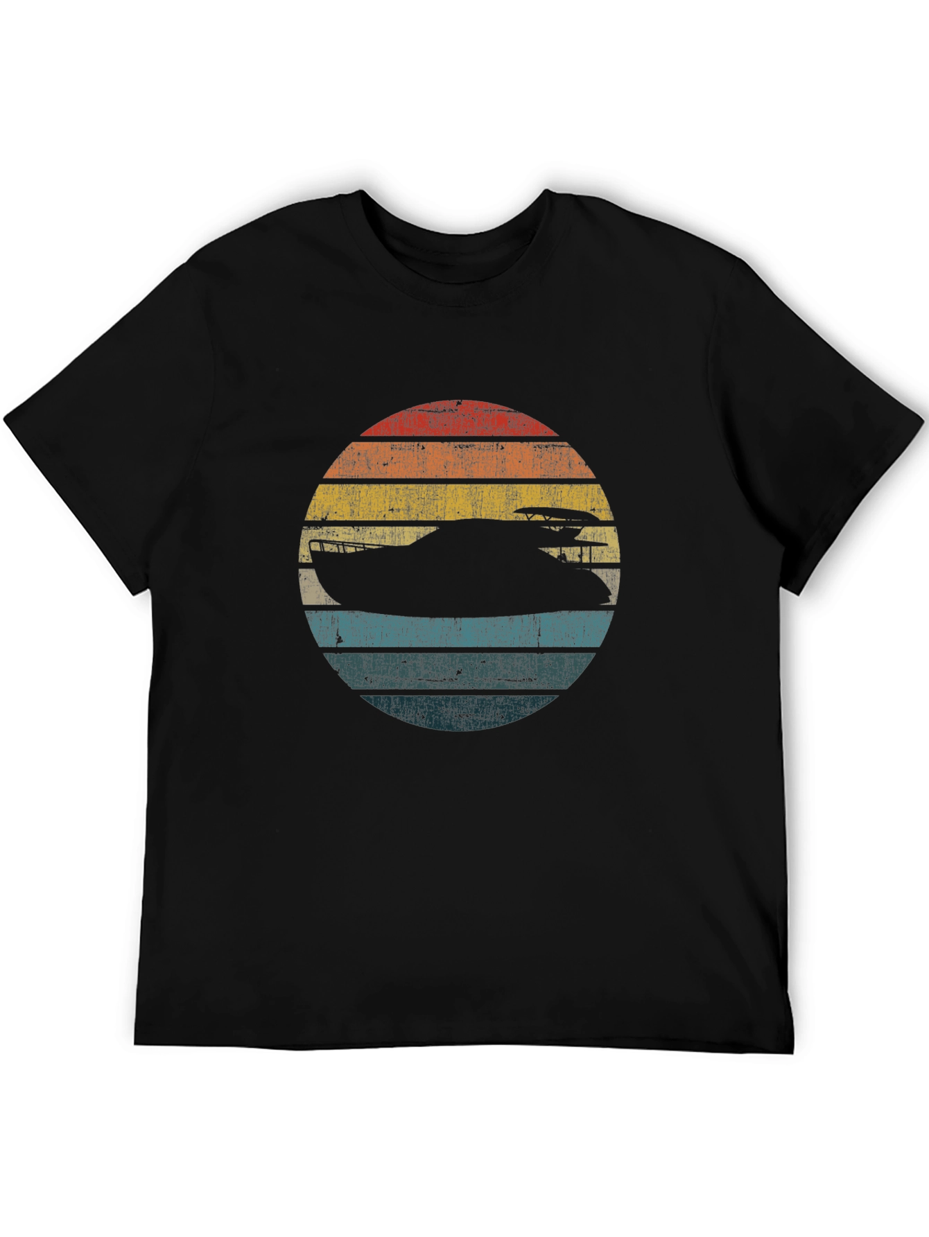 Retro Boat Silhouette Tee