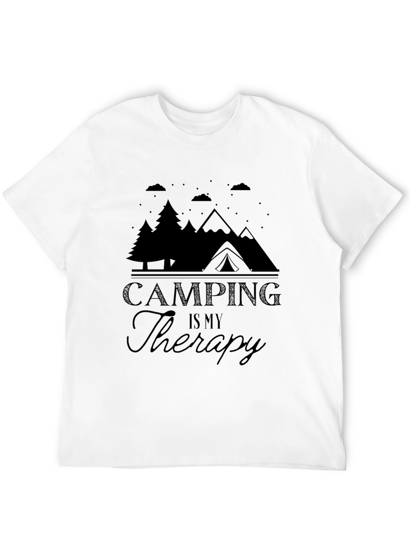 Camping Is My Therapy T-Shirt