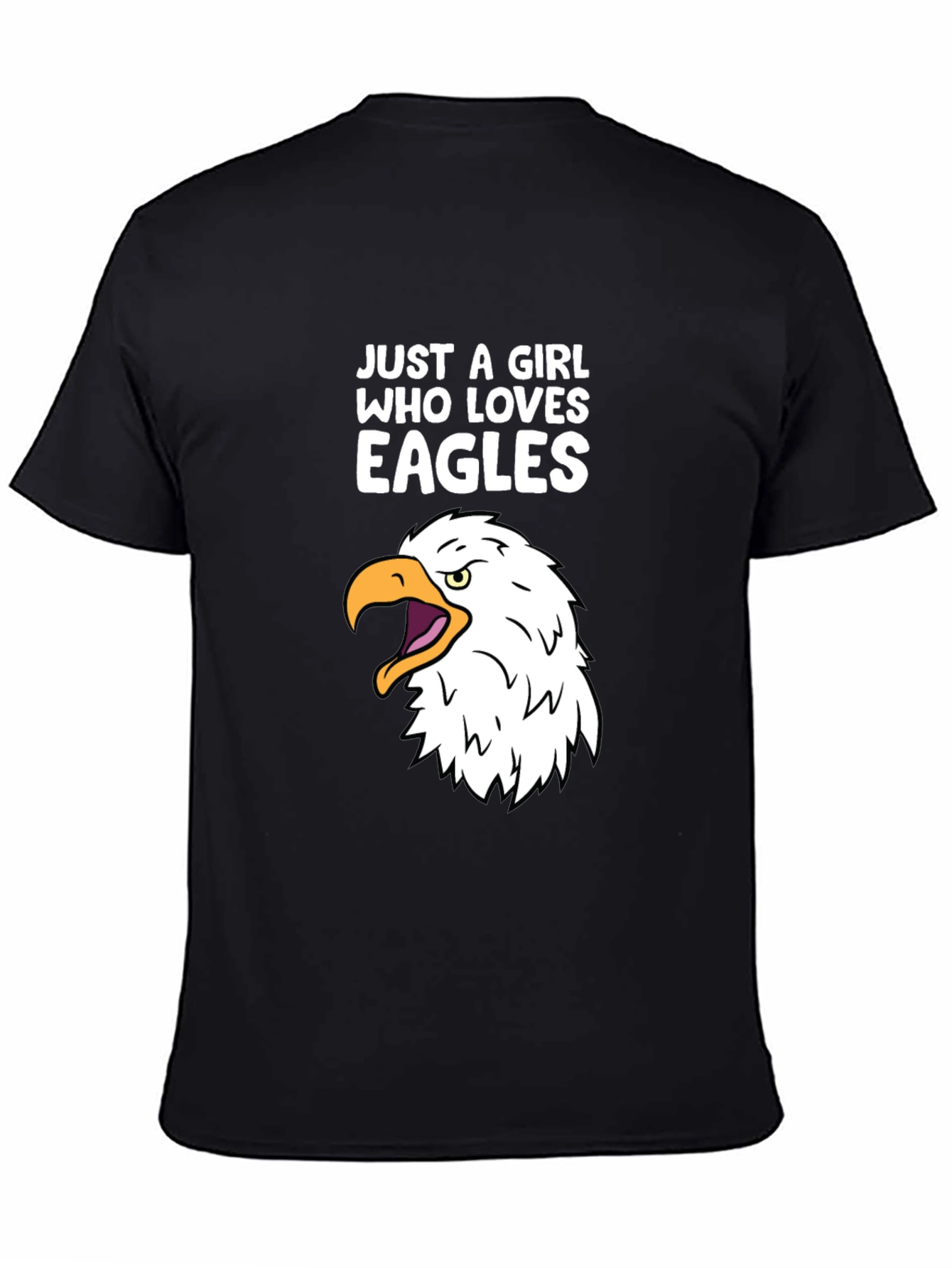 Just a Girl Who Loves Eagles T-Shirt