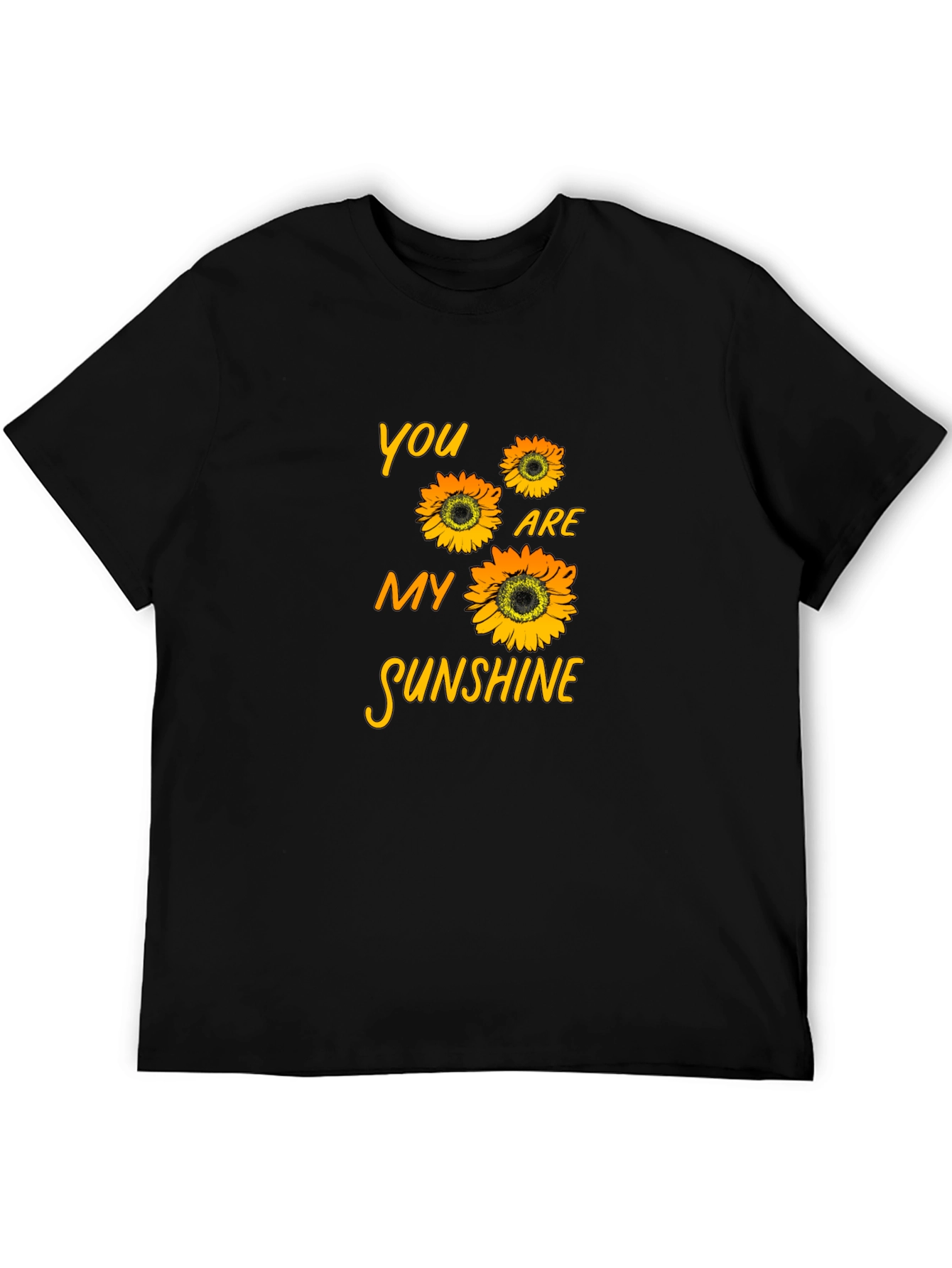 Sunflower Graphic T-Shirt - You Are My Sunshine