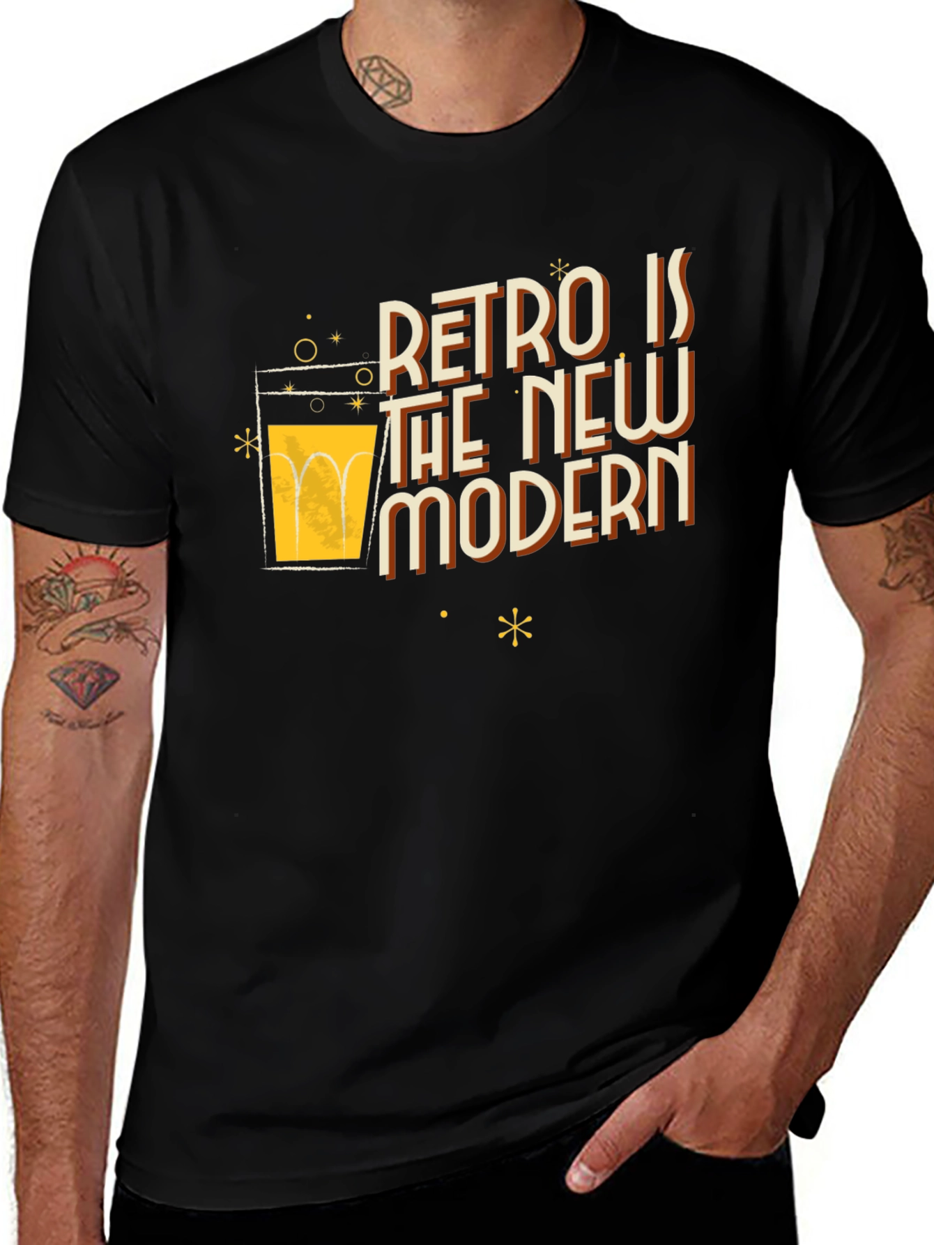 Retro Is The New Modern Graphic T-Shirt