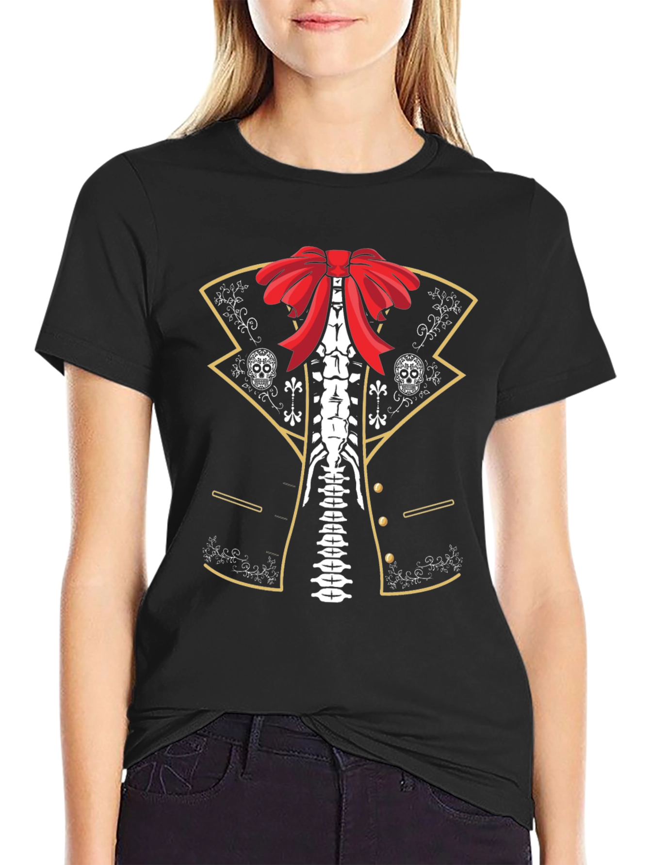 Day of the Dead Skeleton Mariachi T-Shirt