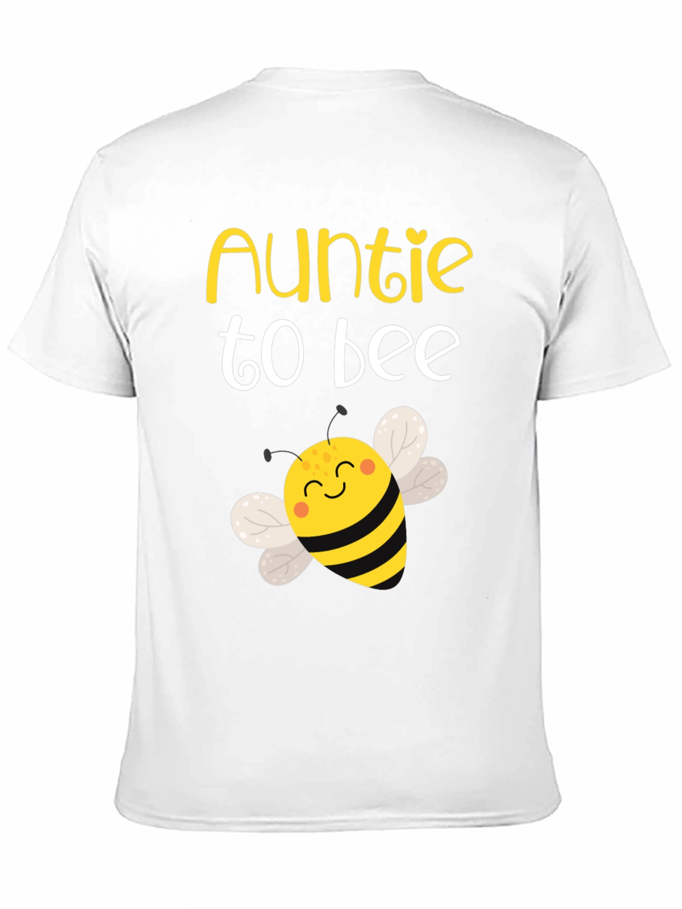 Auntie To Bee T-Shirt - Cute Baby Shower Gift