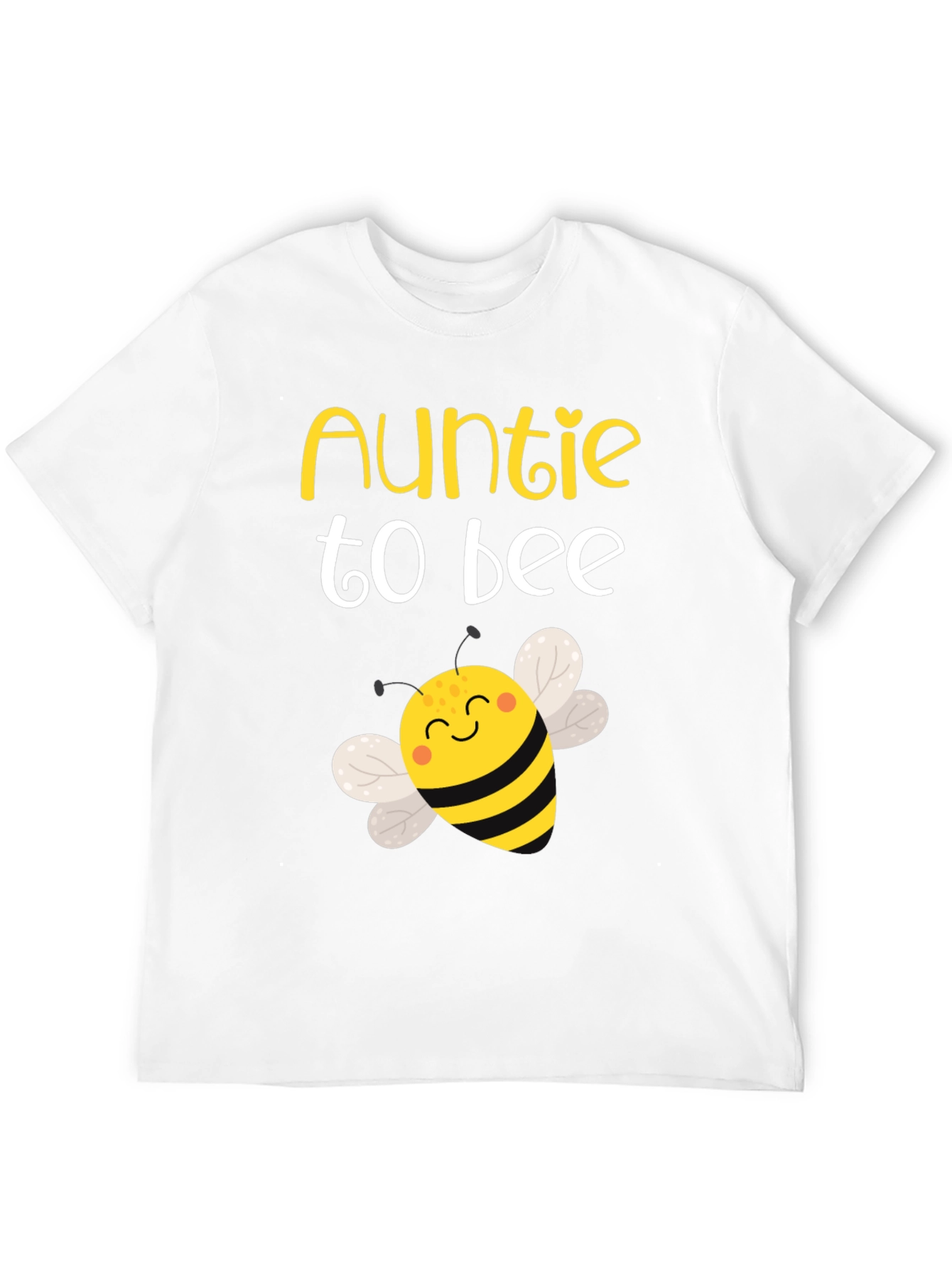 Auntie To Bee T-Shirt - Cute Baby Shower Gift