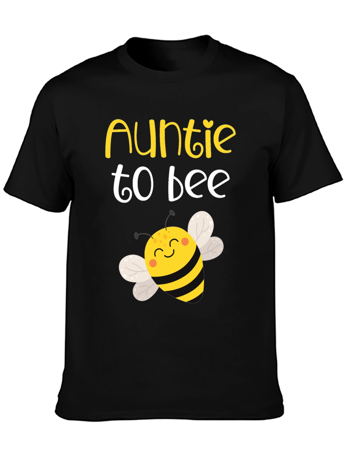 Auntie To Bee T-Shirt - Cute Baby Shower Gift