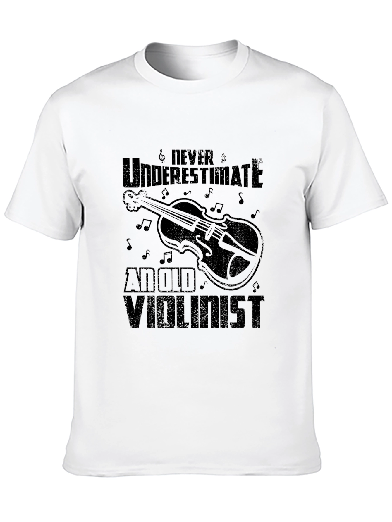 Never Underestimate an Old Violinist T-Shirt