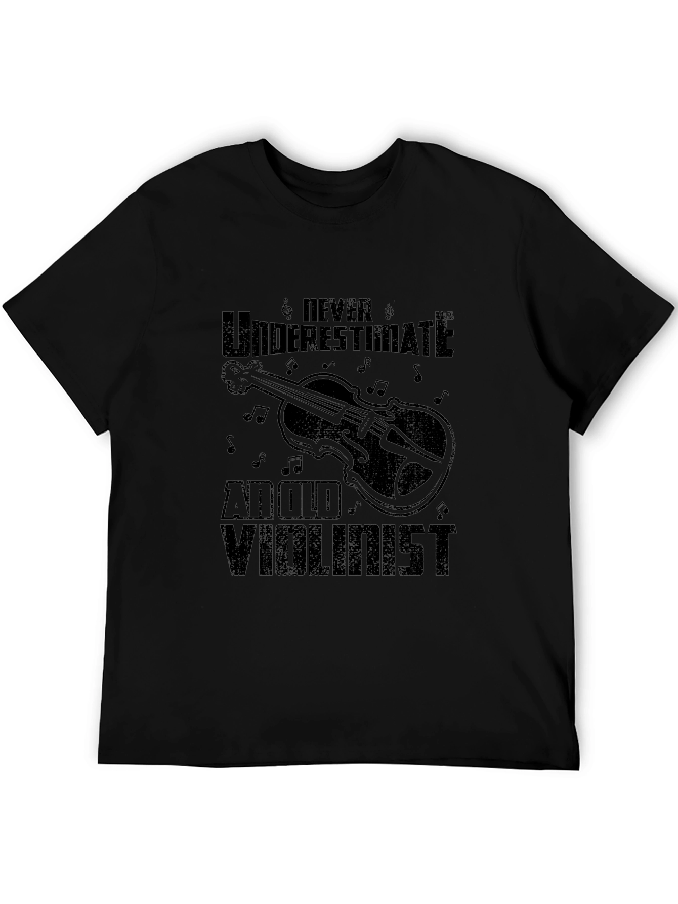 Never Underestimate an Old Violinist T-Shirt