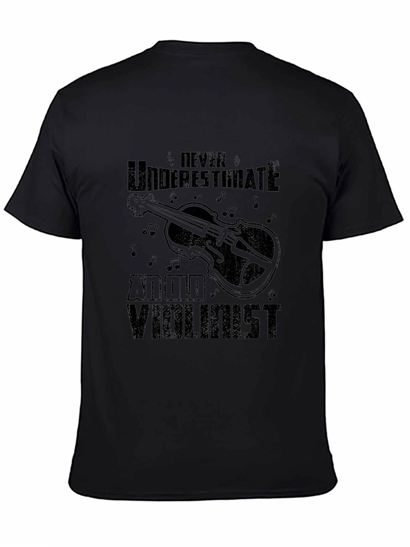 Never Underestimate an Old Violinist T-Shirt