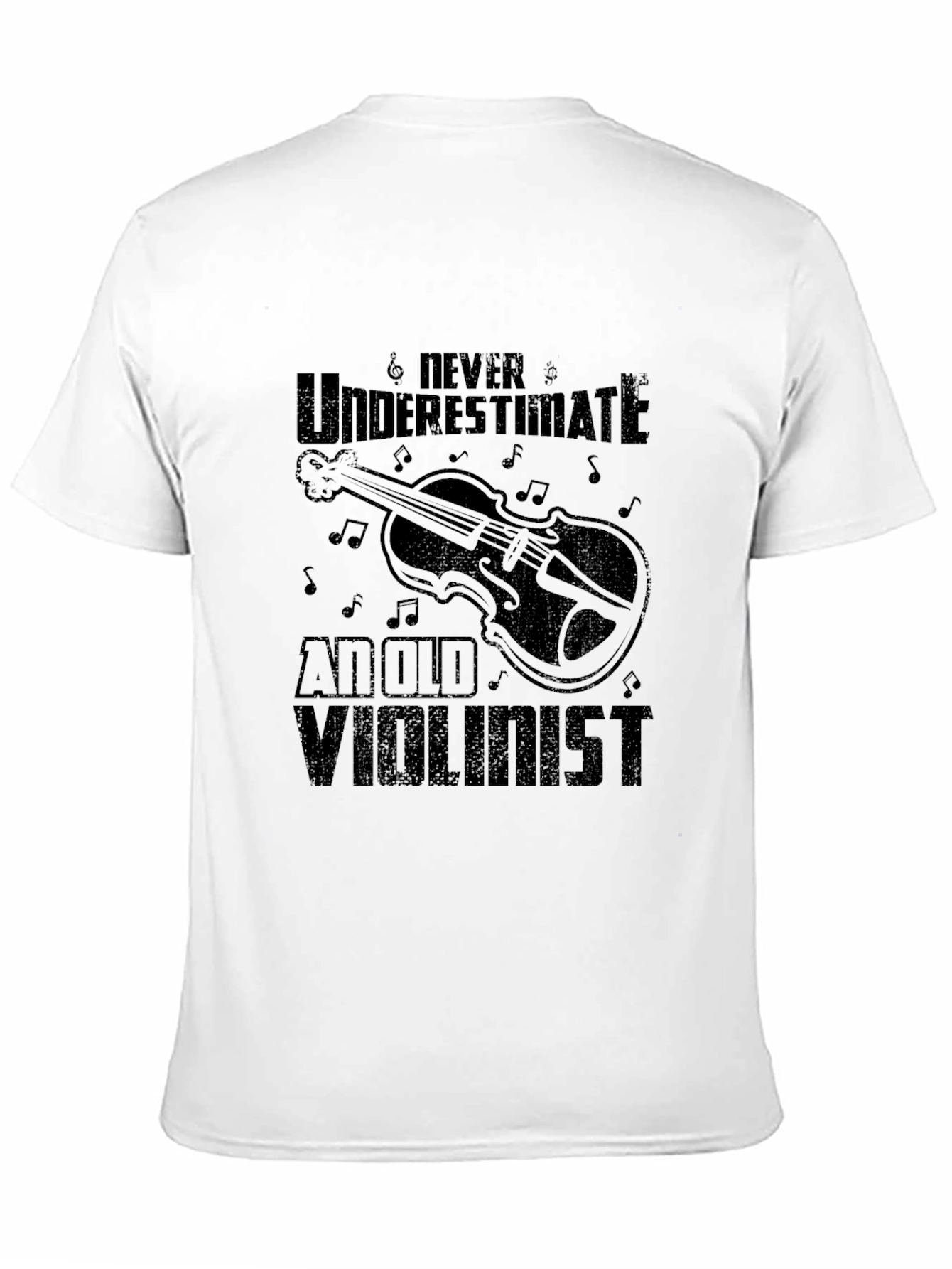 Never Underestimate an Old Violinist T-Shirt
