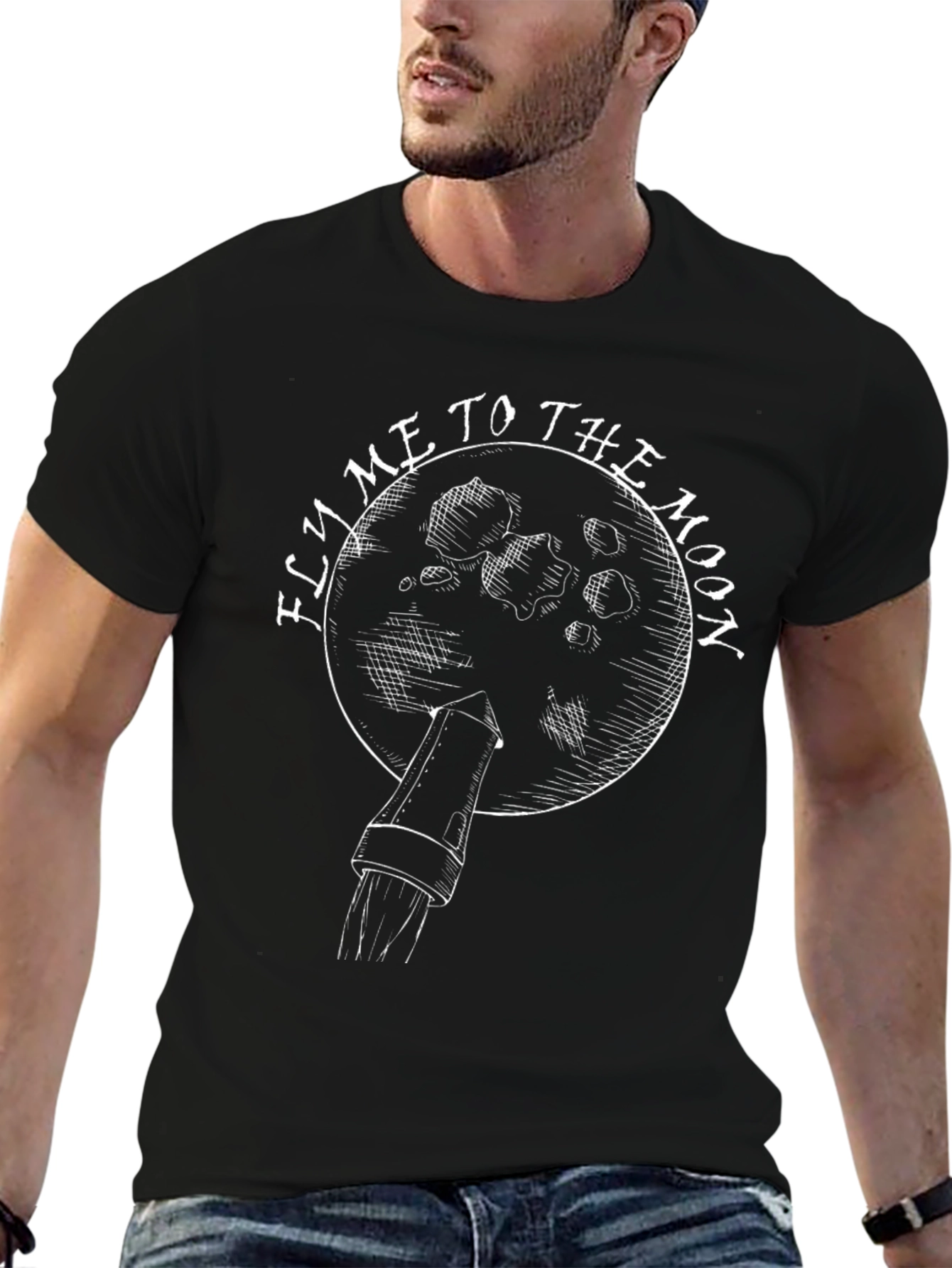 Fly Me To The Moon Graphic Tee