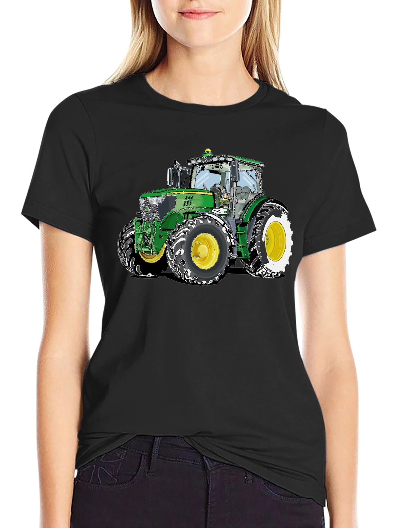 Green Tractor Graphic T-Shirt - Farm Life Apparel