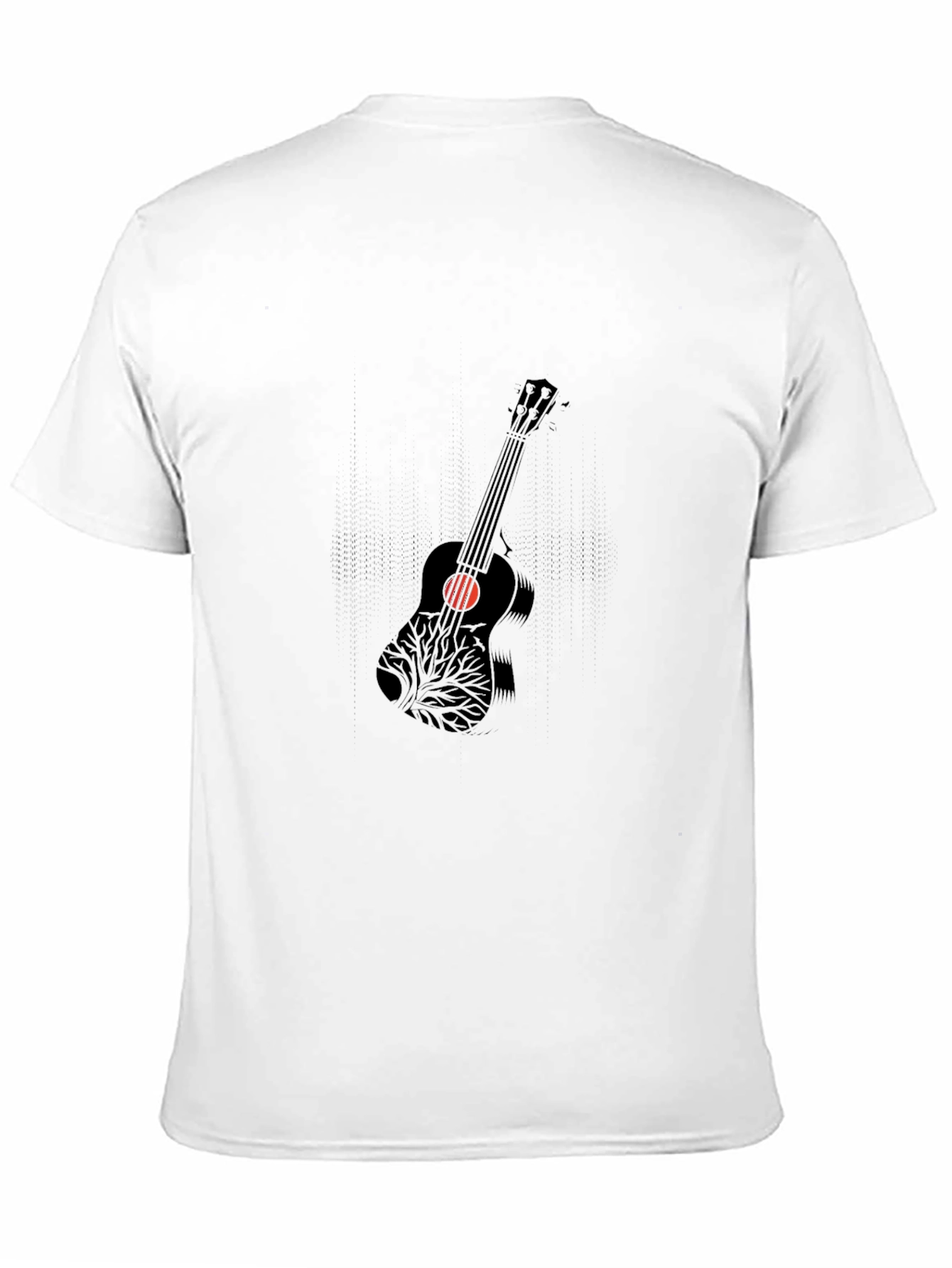 Guitar Tree Mens Graphic T-Shirt