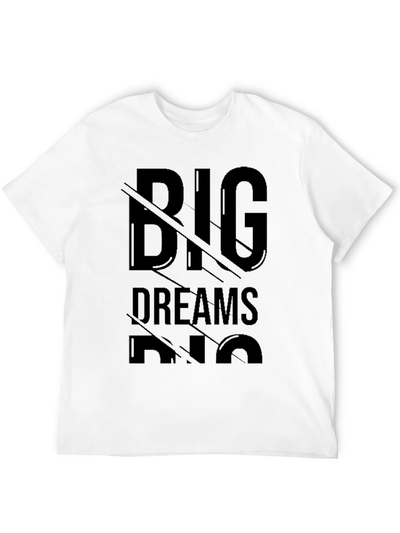 Big Dreams T-Shirt - Black Graphic Tee