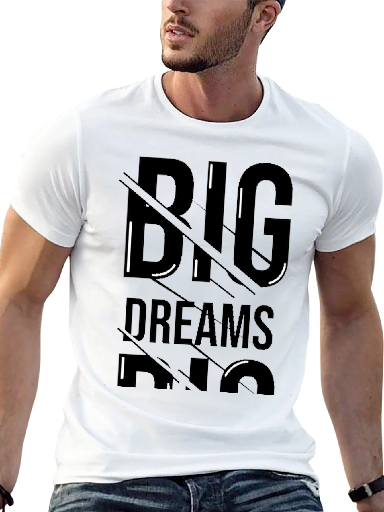 Big Dreams T-Shirt - Black Graphic Tee