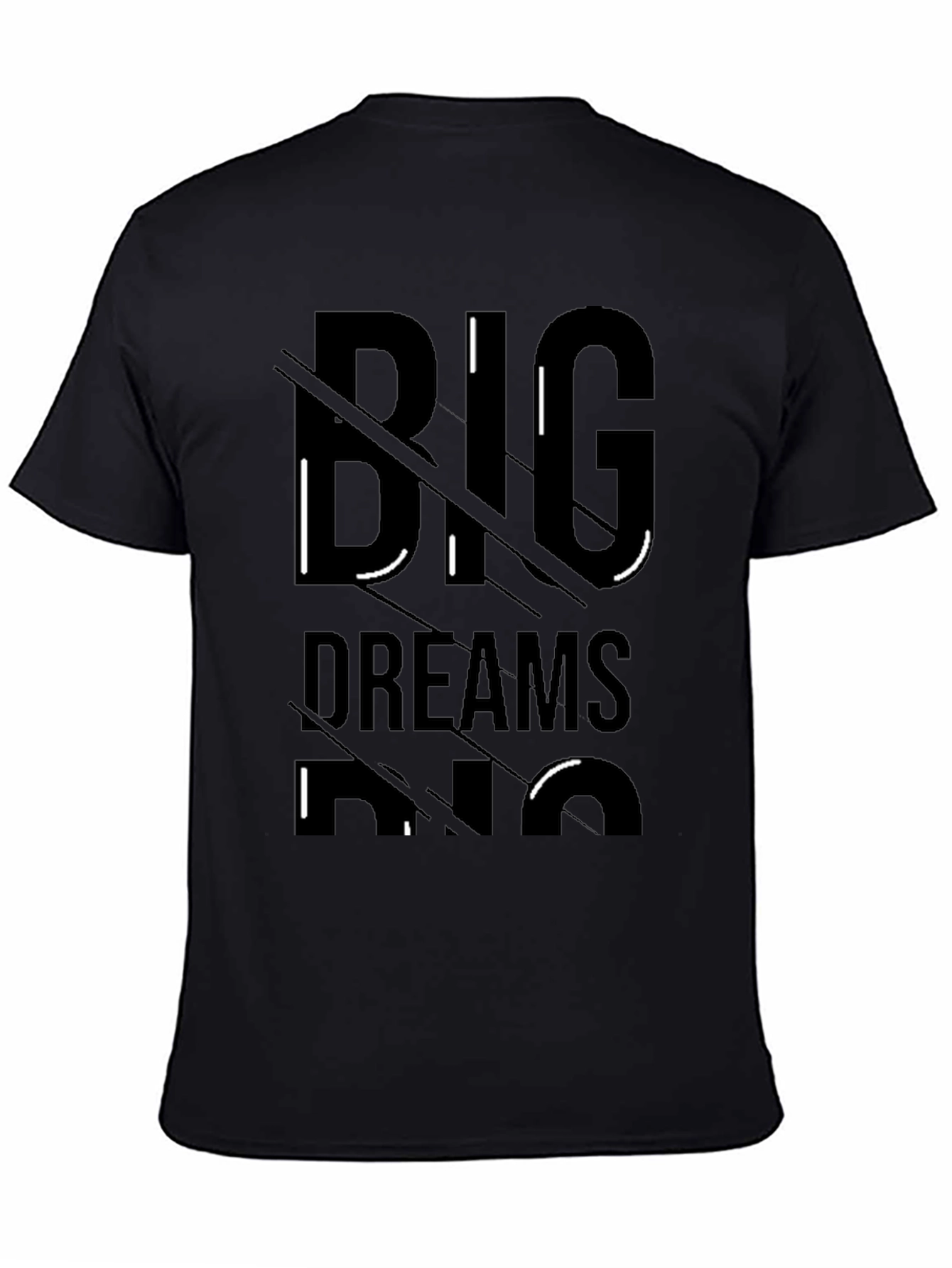 Big Dreams T-Shirt - Black Graphic Tee