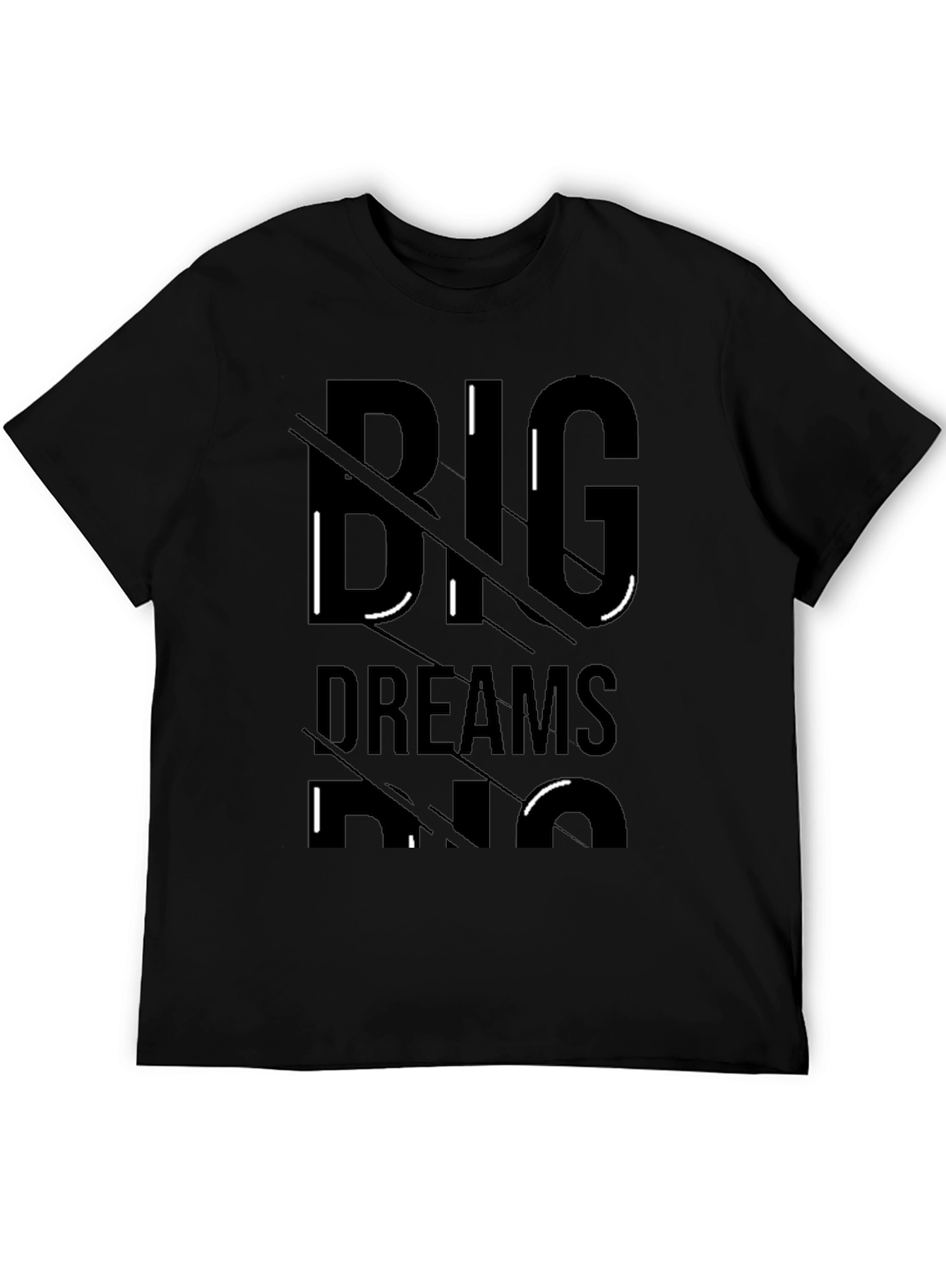 Big Dreams T-Shirt - Black Graphic Tee