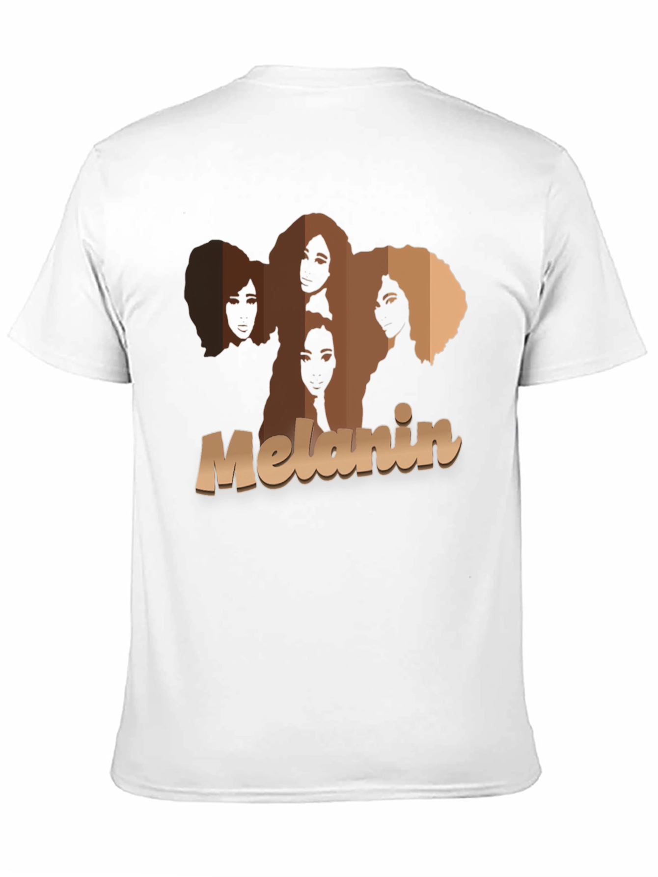 Melanin Womens Graphic T-Shirt - Black Pride Tee