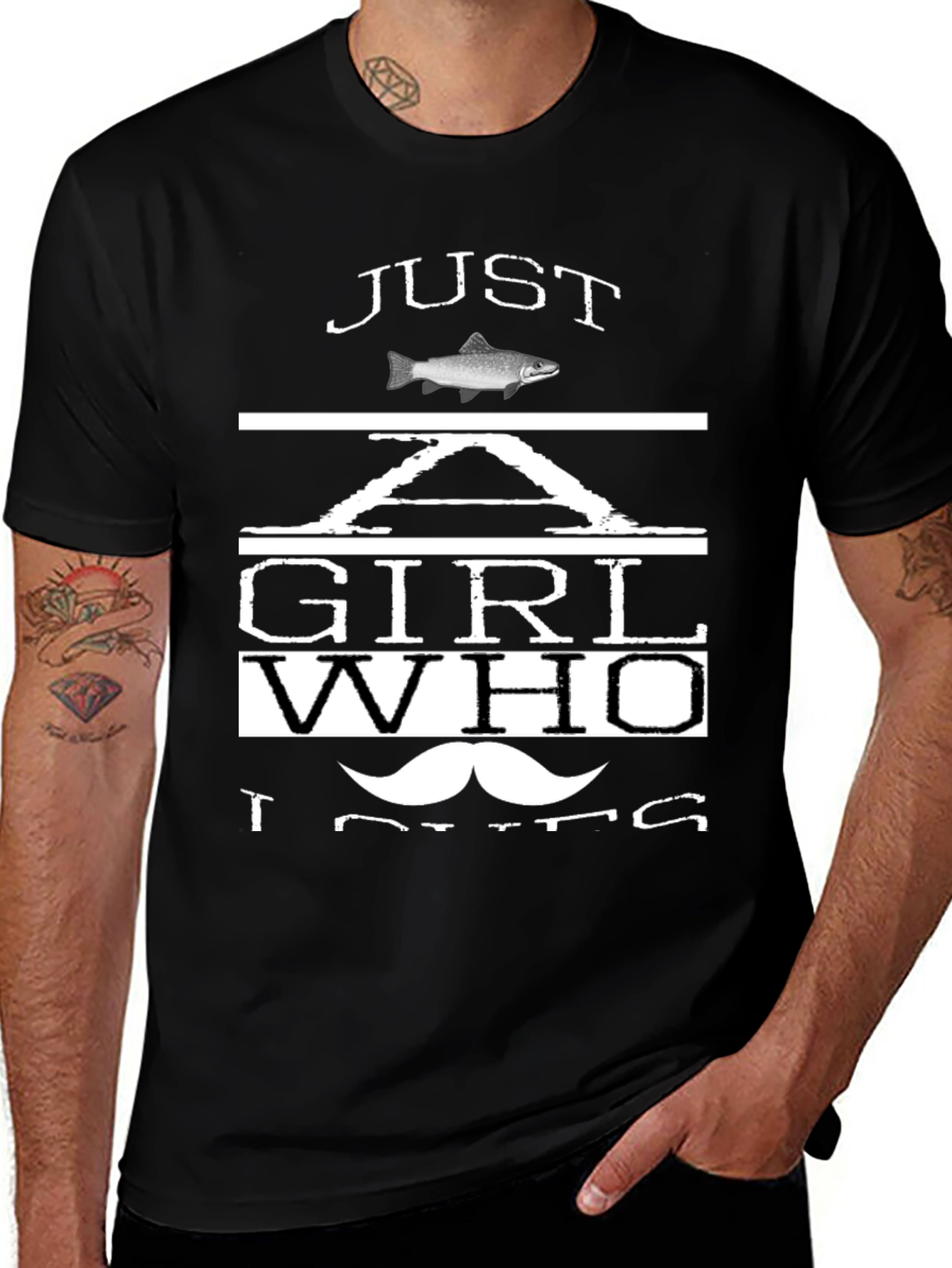 Just A Girl Who Loves Fish T-Shirt