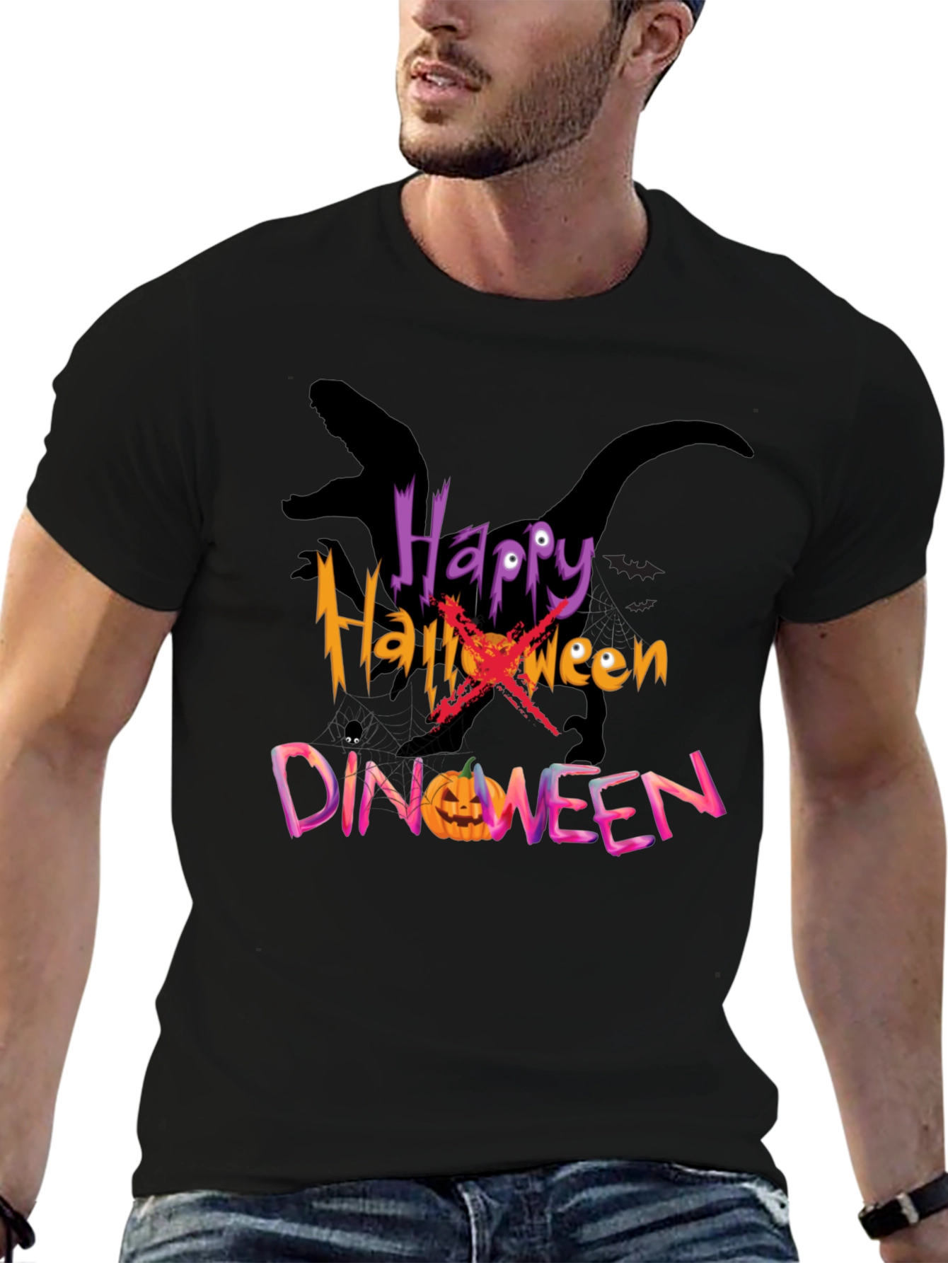 Happy Dinoween Halloween T-Shirt