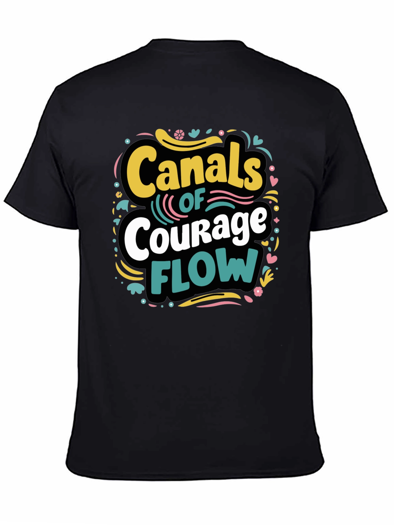 Canals of Courage Tee - Stylish Graphic T-Shirt