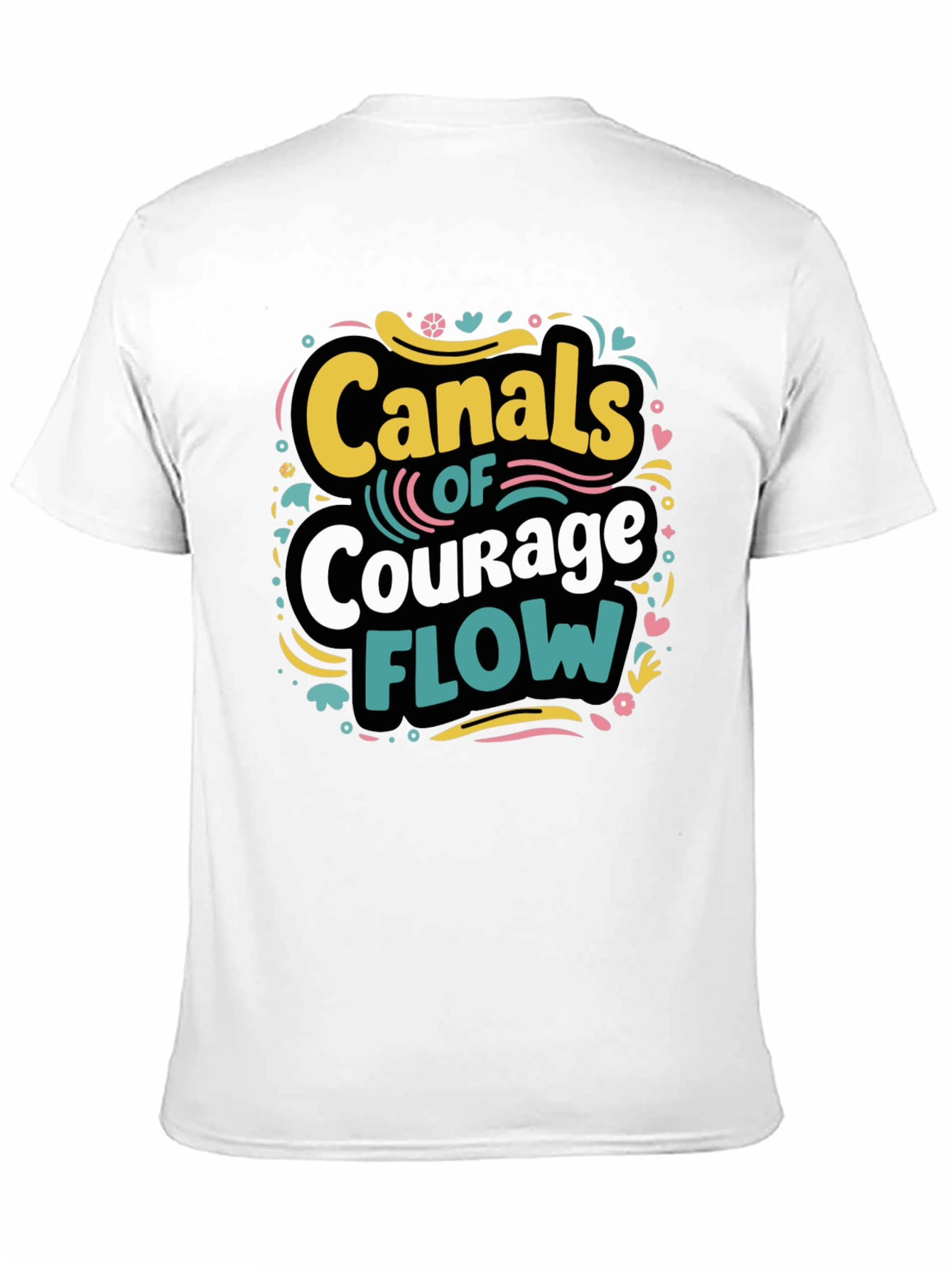 Canals of Courage Tee - Stylish Graphic T-Shirt