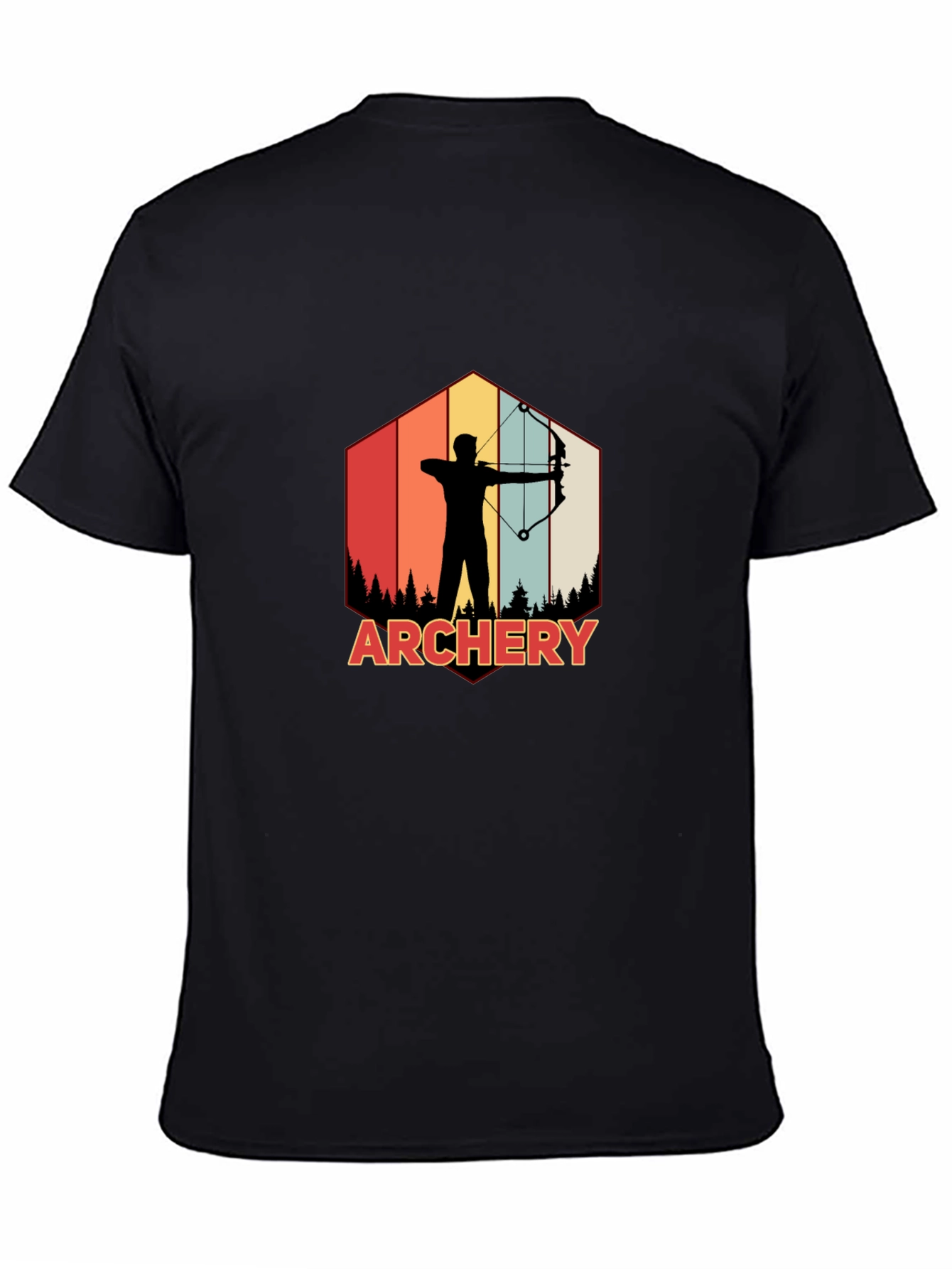 Archery Silhouette Graphic Tee