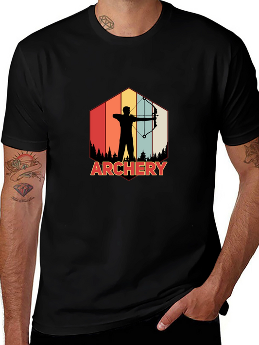 Archery Silhouette Graphic Tee