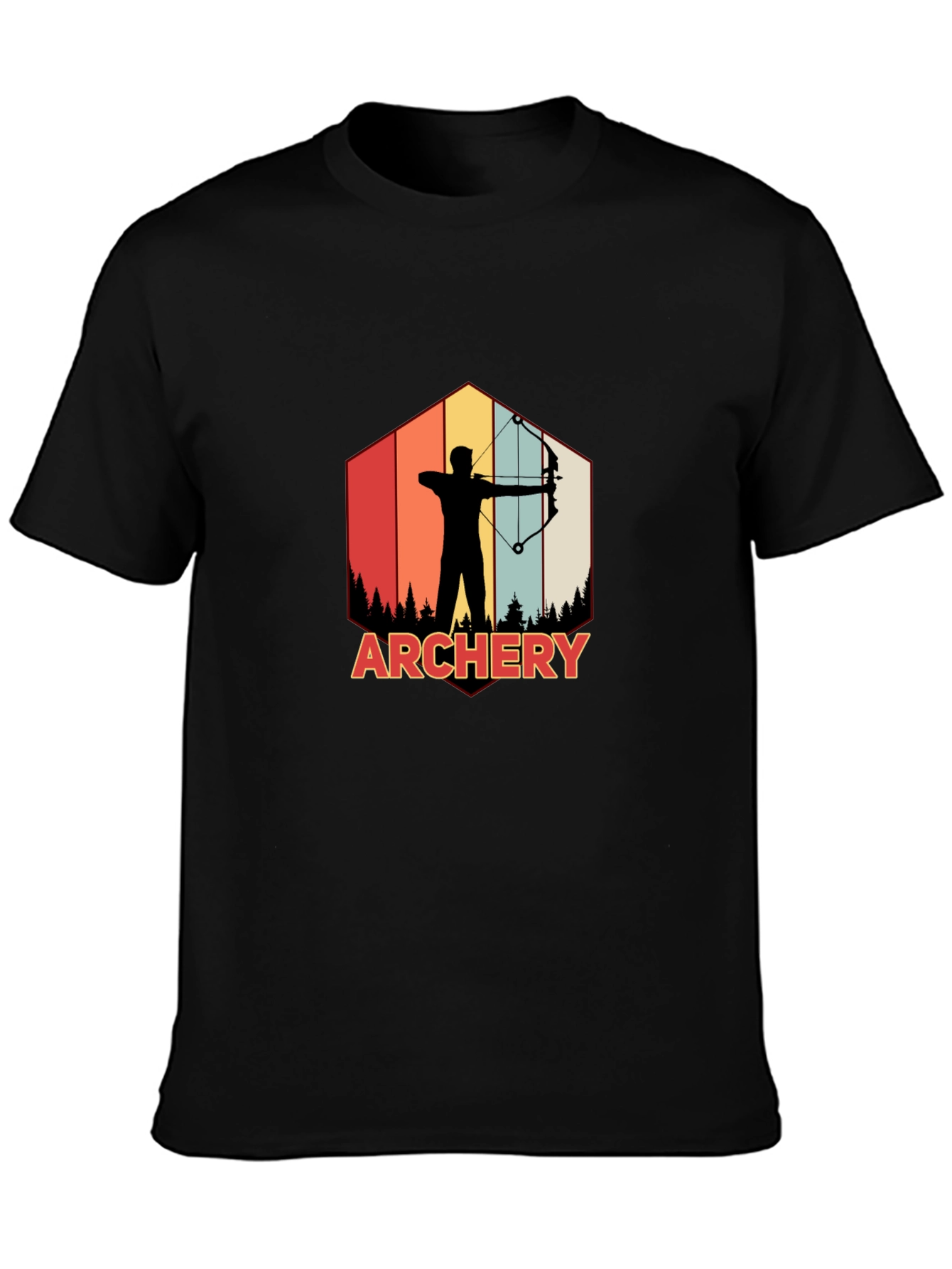 Archery Silhouette Graphic Tee