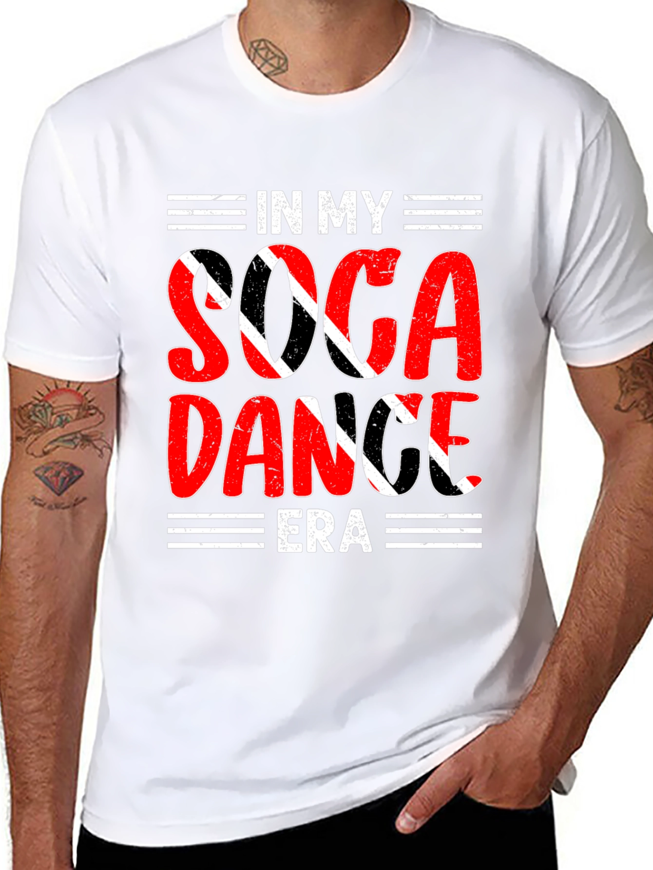 Soca Dance Era T-Shirt - Trinidad & Tobago Inspired
