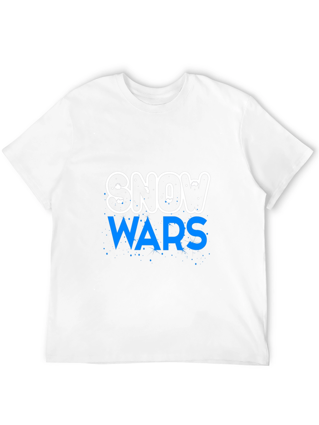 Snow Wars Graphic Print T-Shirt