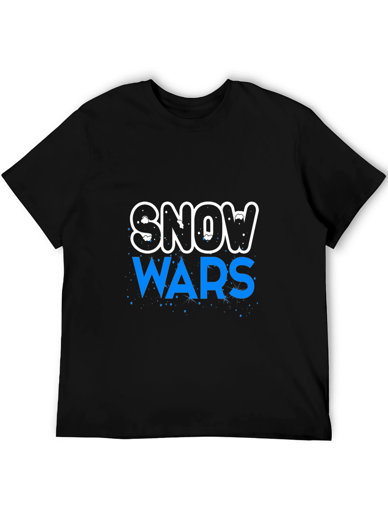 Snow Wars Graphic Print T-Shirt