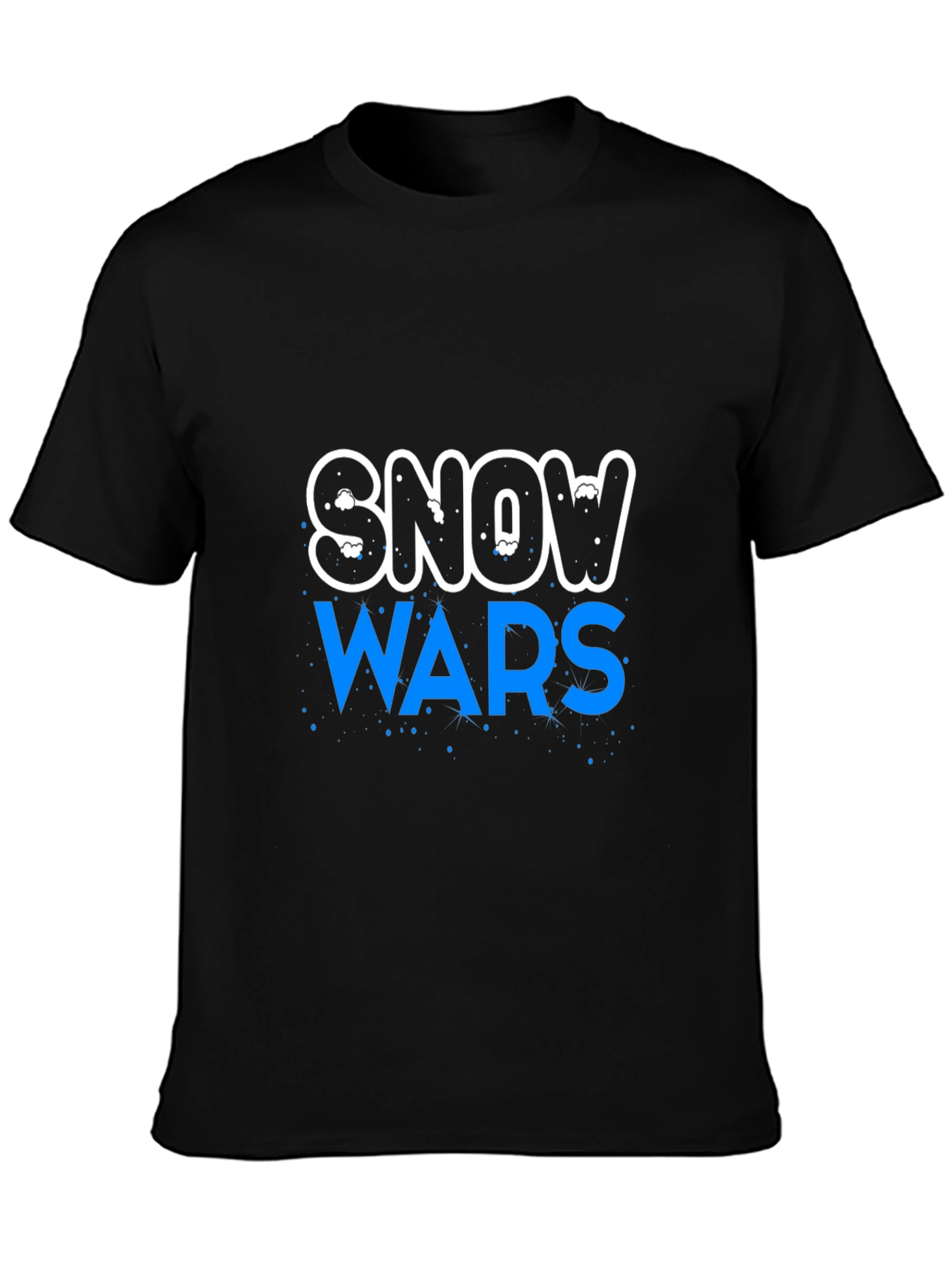 Snow Wars Graphic Print T-Shirt