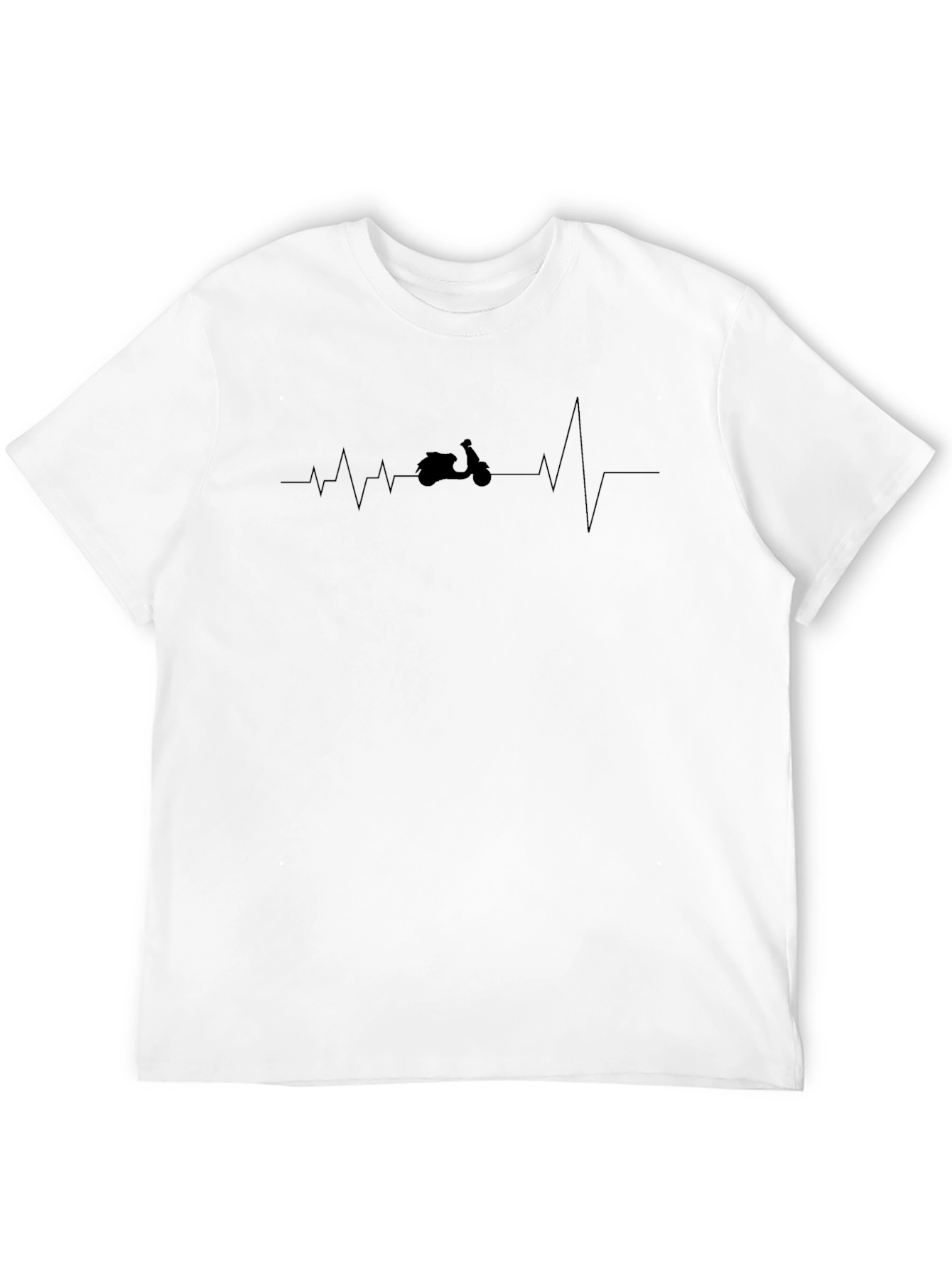 Scooter Heartbeat Graphic Tee - Stylish & Unique!