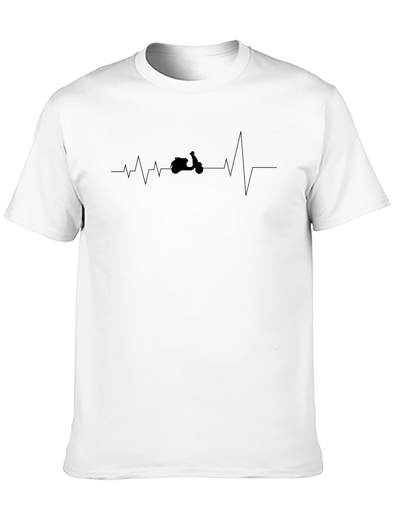 Scooter Heartbeat Graphic Tee - Stylish & Unique!