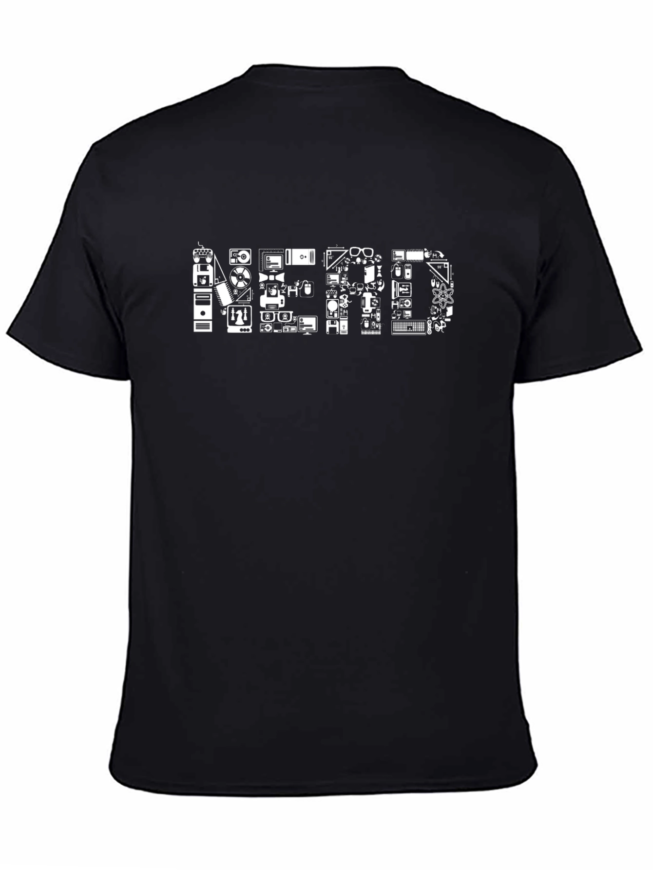 Nerd T-Shirt - Geeky Tech Word Art Tee
