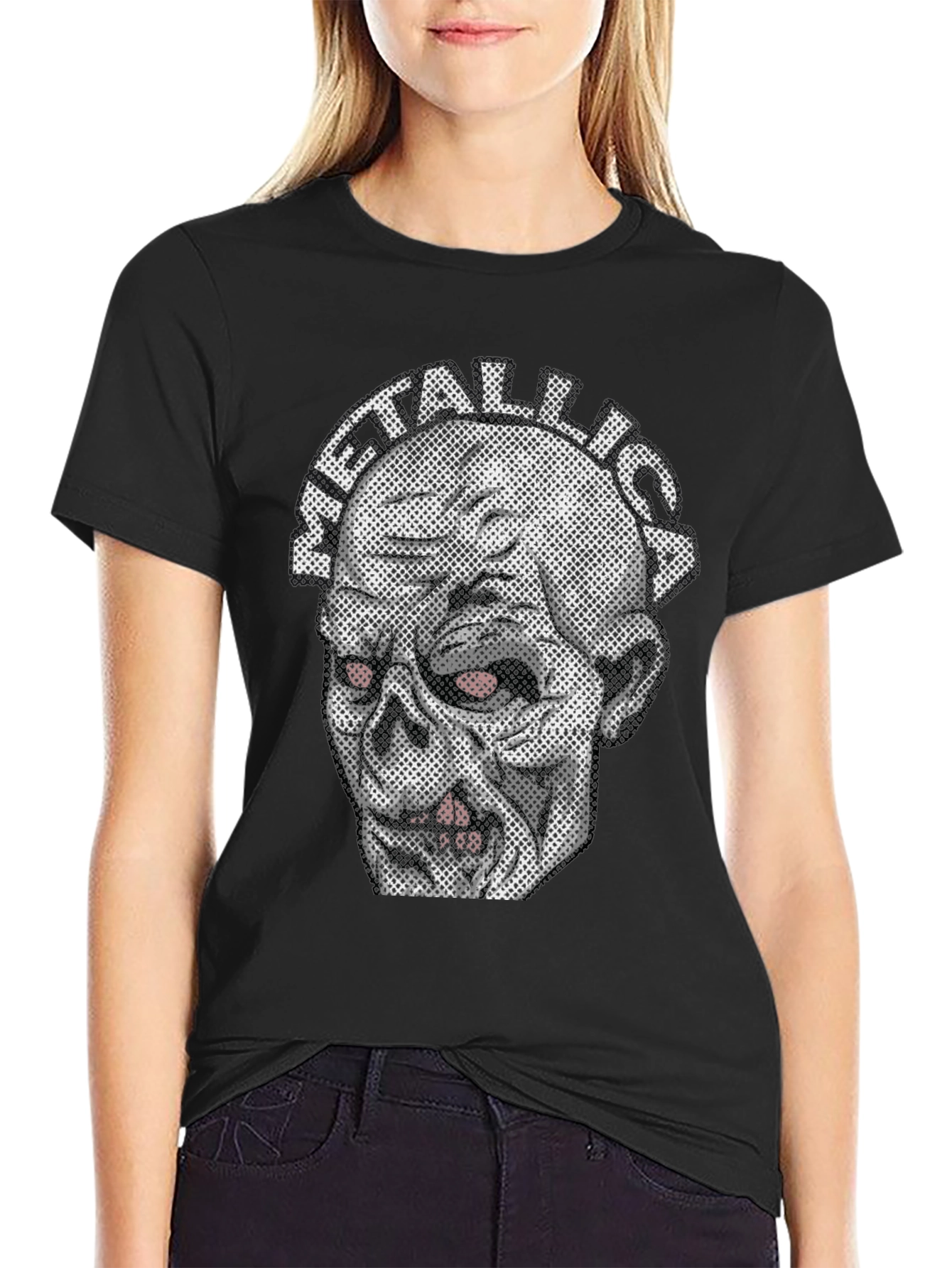 Metallica Zombie Skull T-Shirt Black