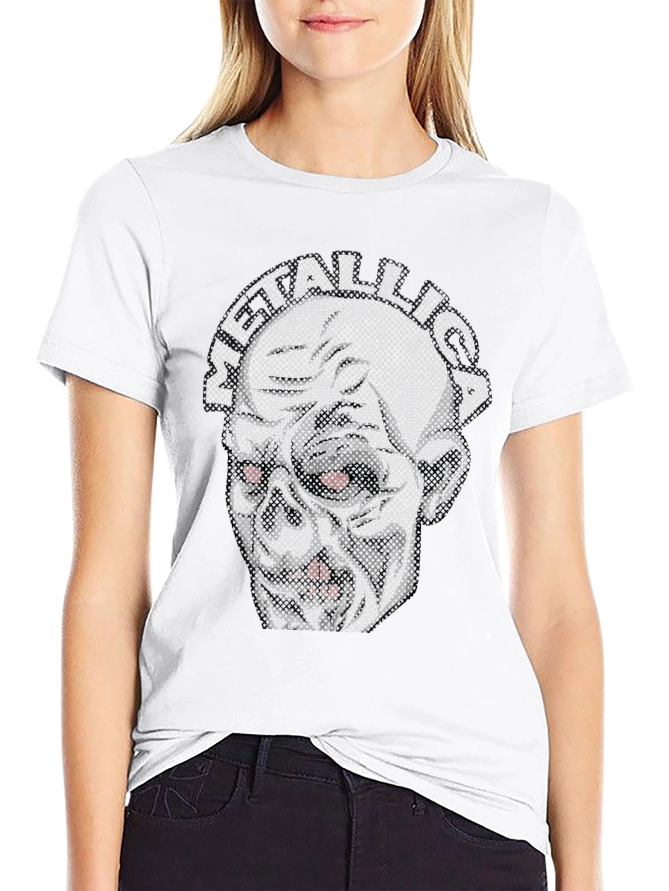 Metallica Zombie Skull T-Shirt Black
