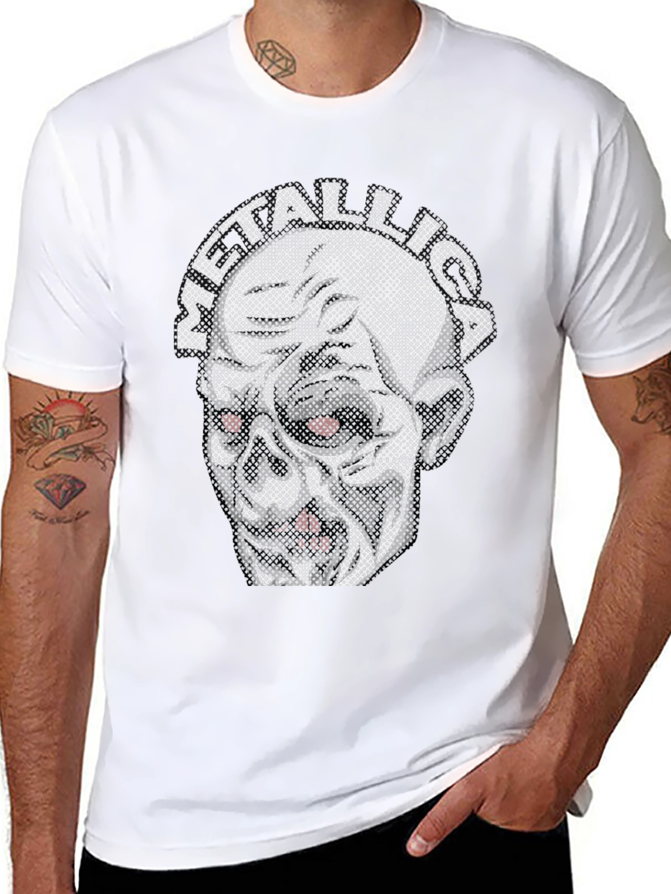 Metallica Zombie Skull T-Shirt Black