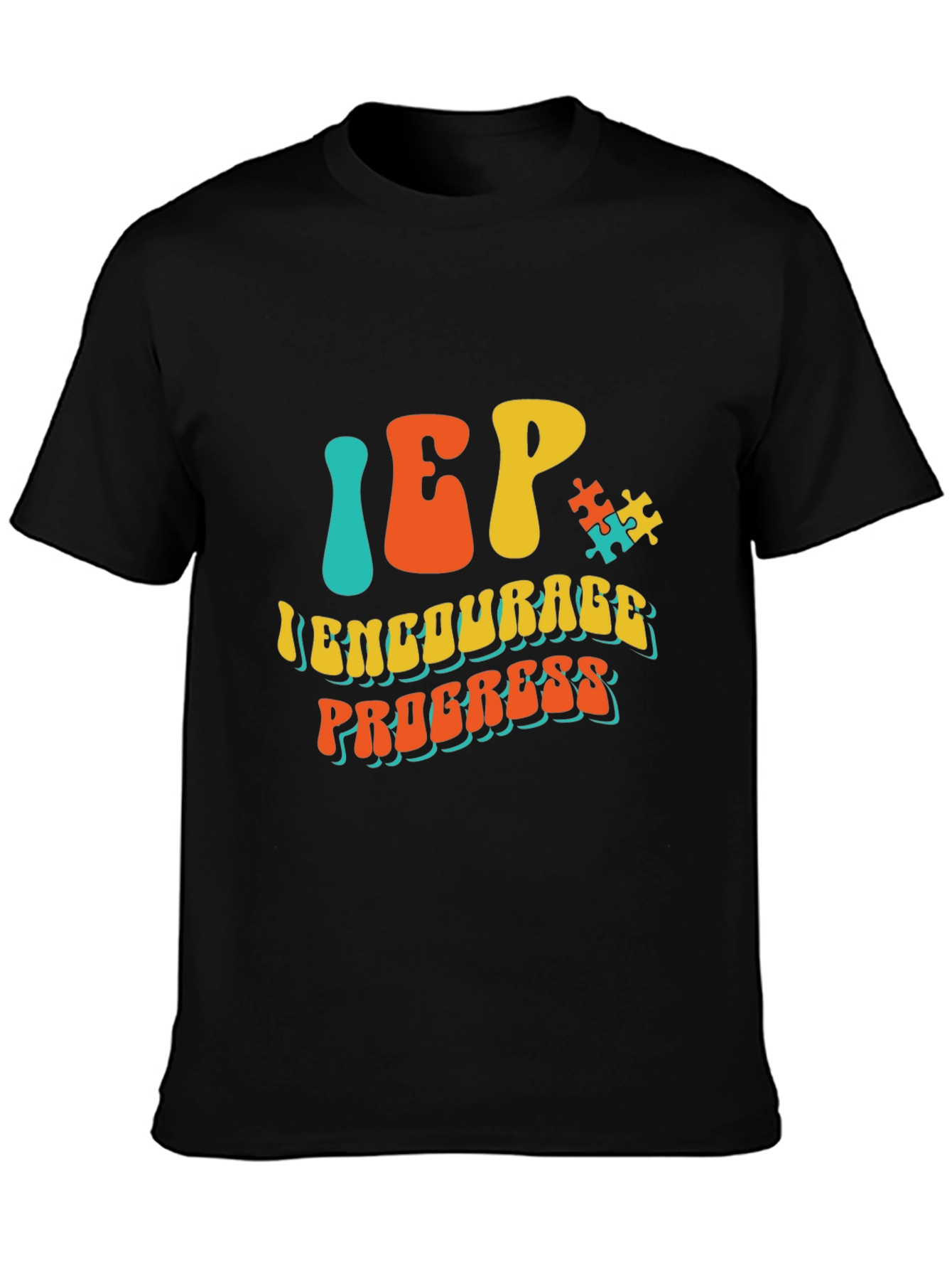 IEP Encourage Progress Autism Awareness T-Shirt