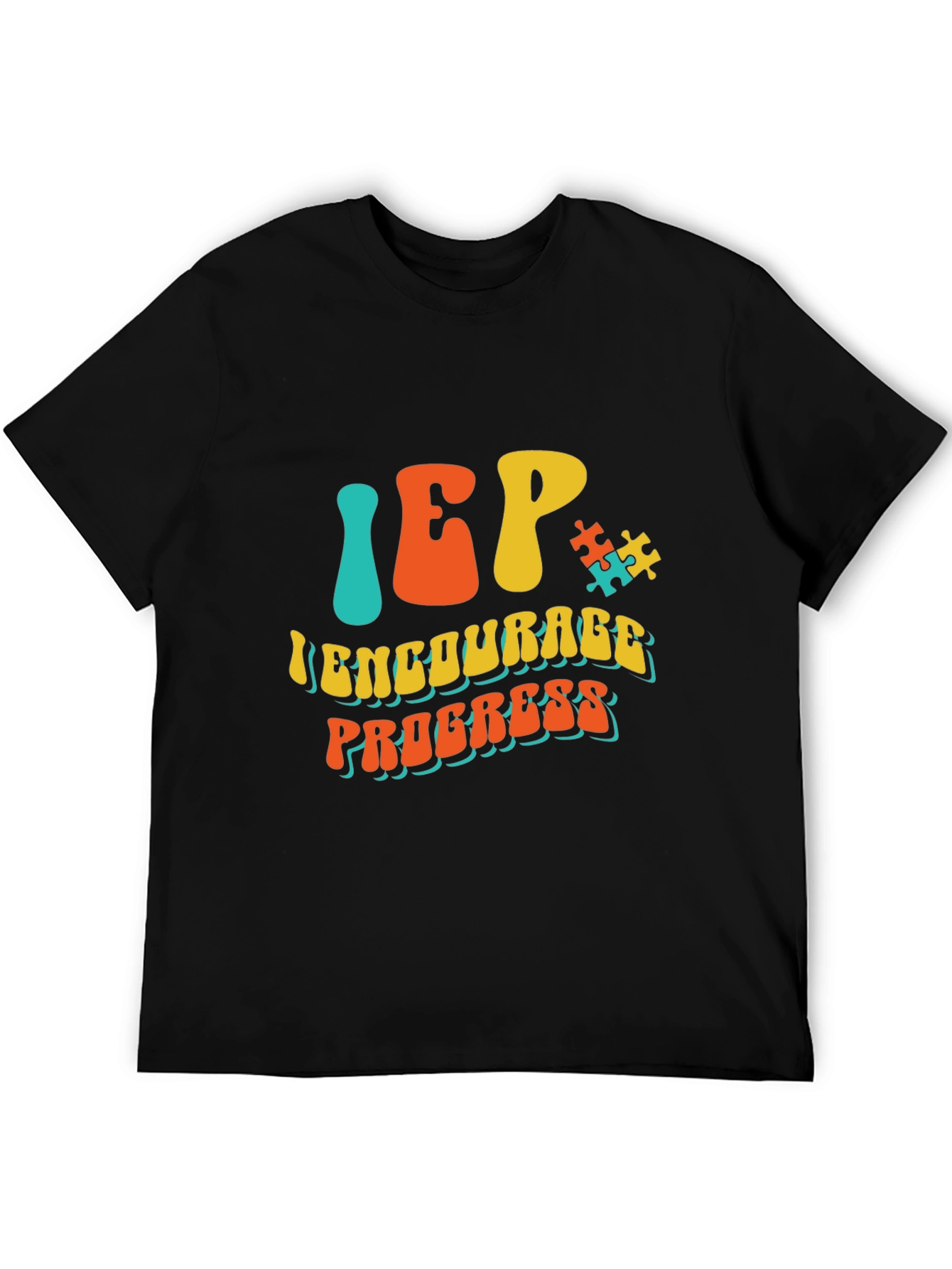 IEP Encourage Progress Autism Awareness T-Shirt