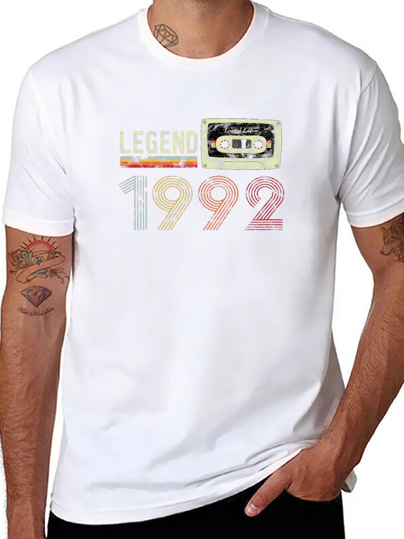 Legend 1992 Retro Cassette Tape T-Shirt